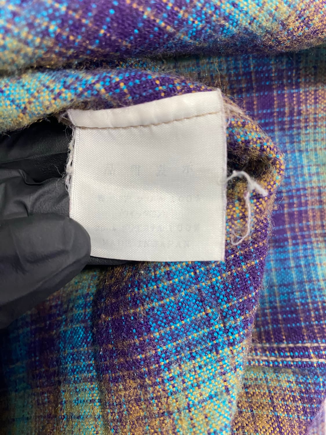 몽벨 재팬 타탄 체크셔츠 M <586> 상품이미지5