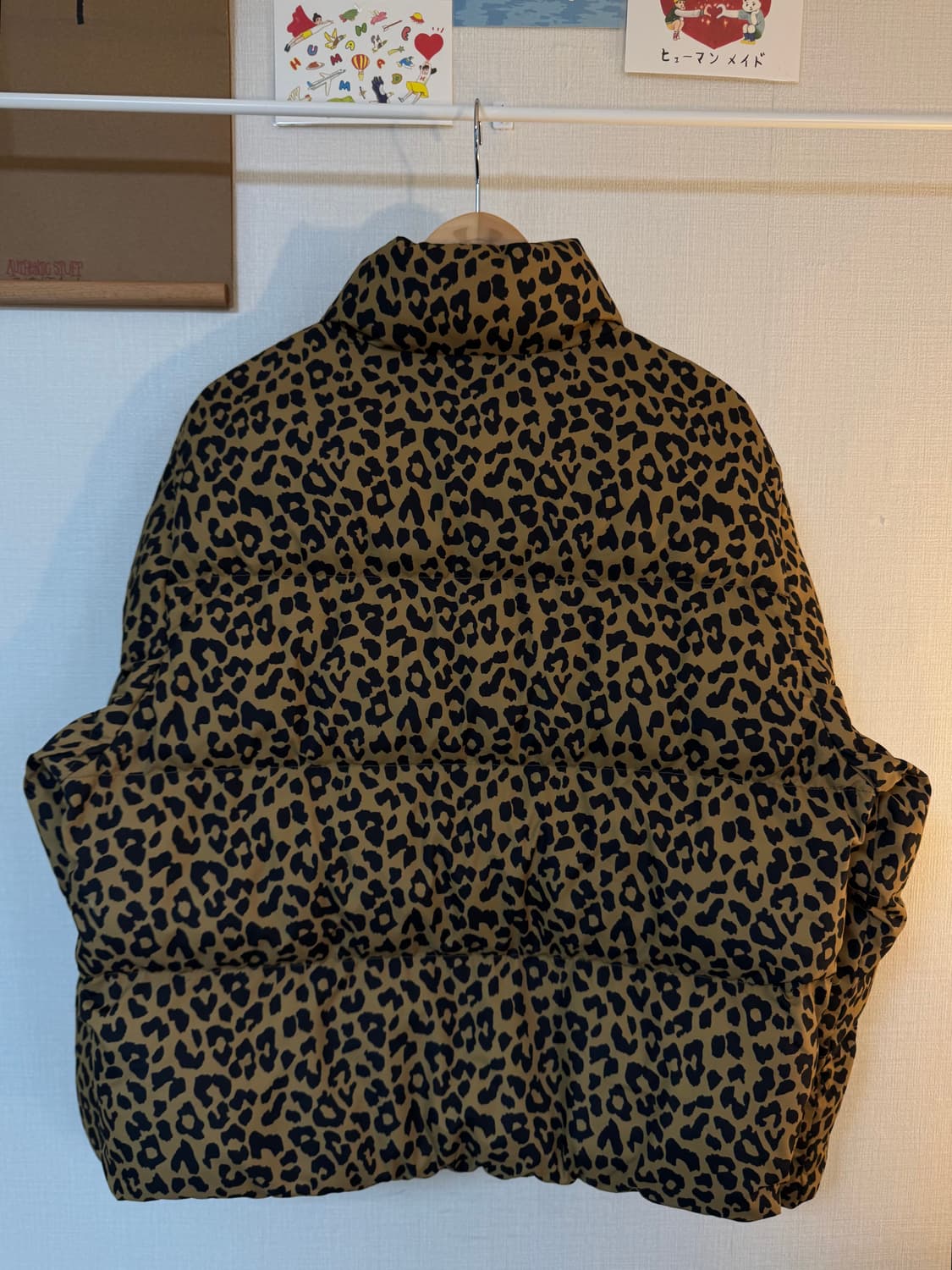 [M]무신사X노홍철 럭키가이 레오파드 숏패딩 상품이미지3