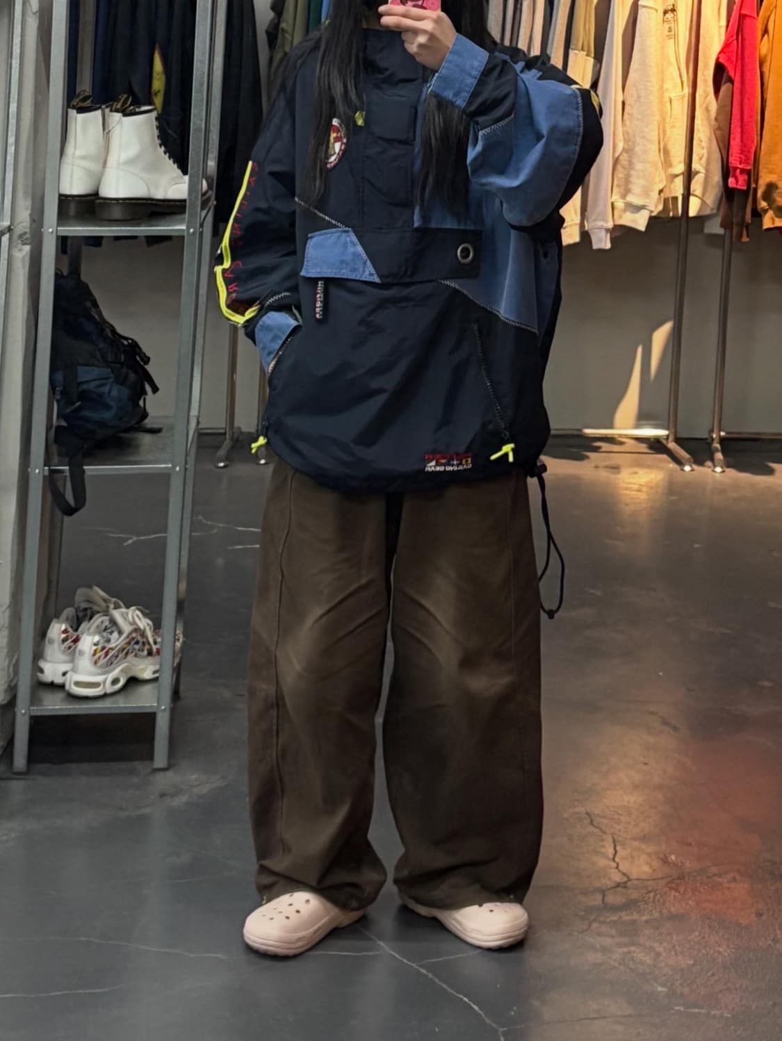 타미힐피거 세일링기어 아노락 후드 바람막이자켓 A3152 상품이미지1