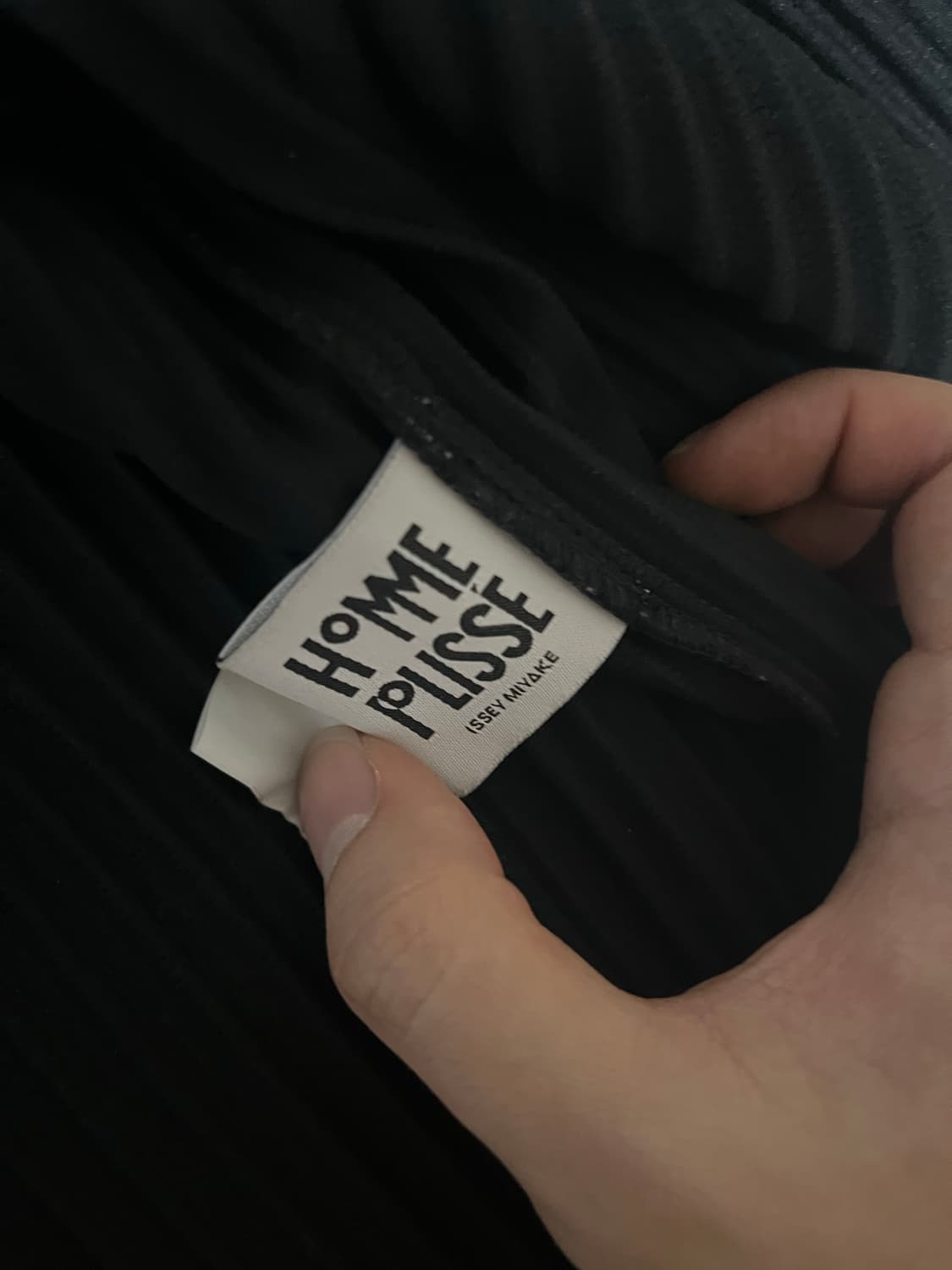 (3) 옴므플리세 후드집업 블랙 상품이미지3