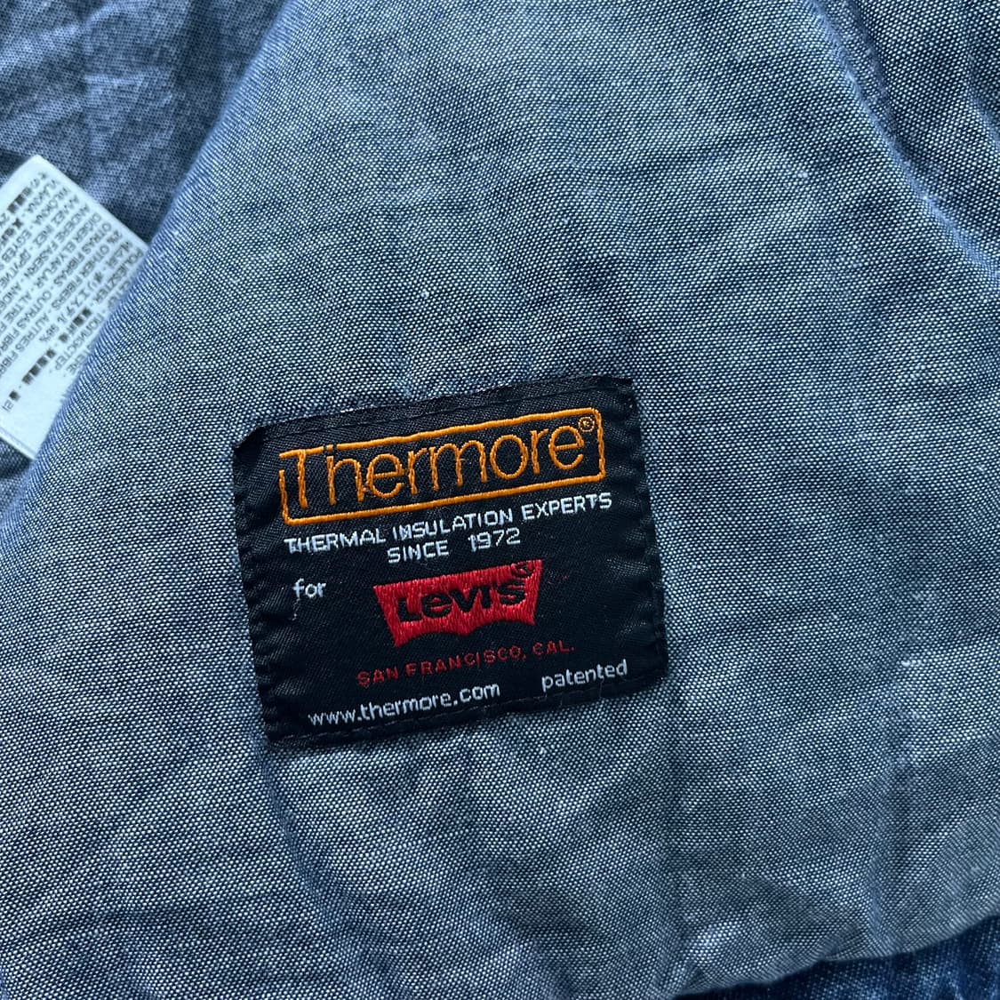 95 리바이스 푸퍼 데님 조끼패딩 상품이미지5