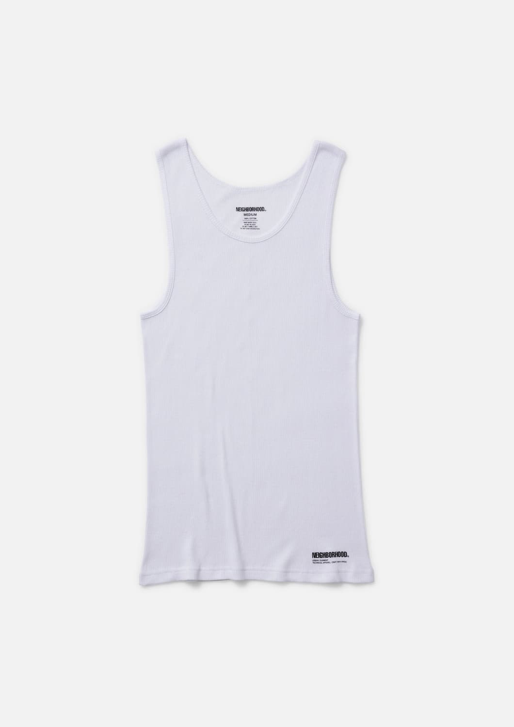 네이버후드 CLASSIC 2PAC TANK TOP - 화이트 상품이미지1