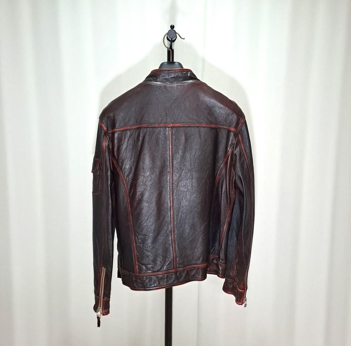 (택포) 5포켓 양가죽 워싱자켓 48 B553 상품이미지4