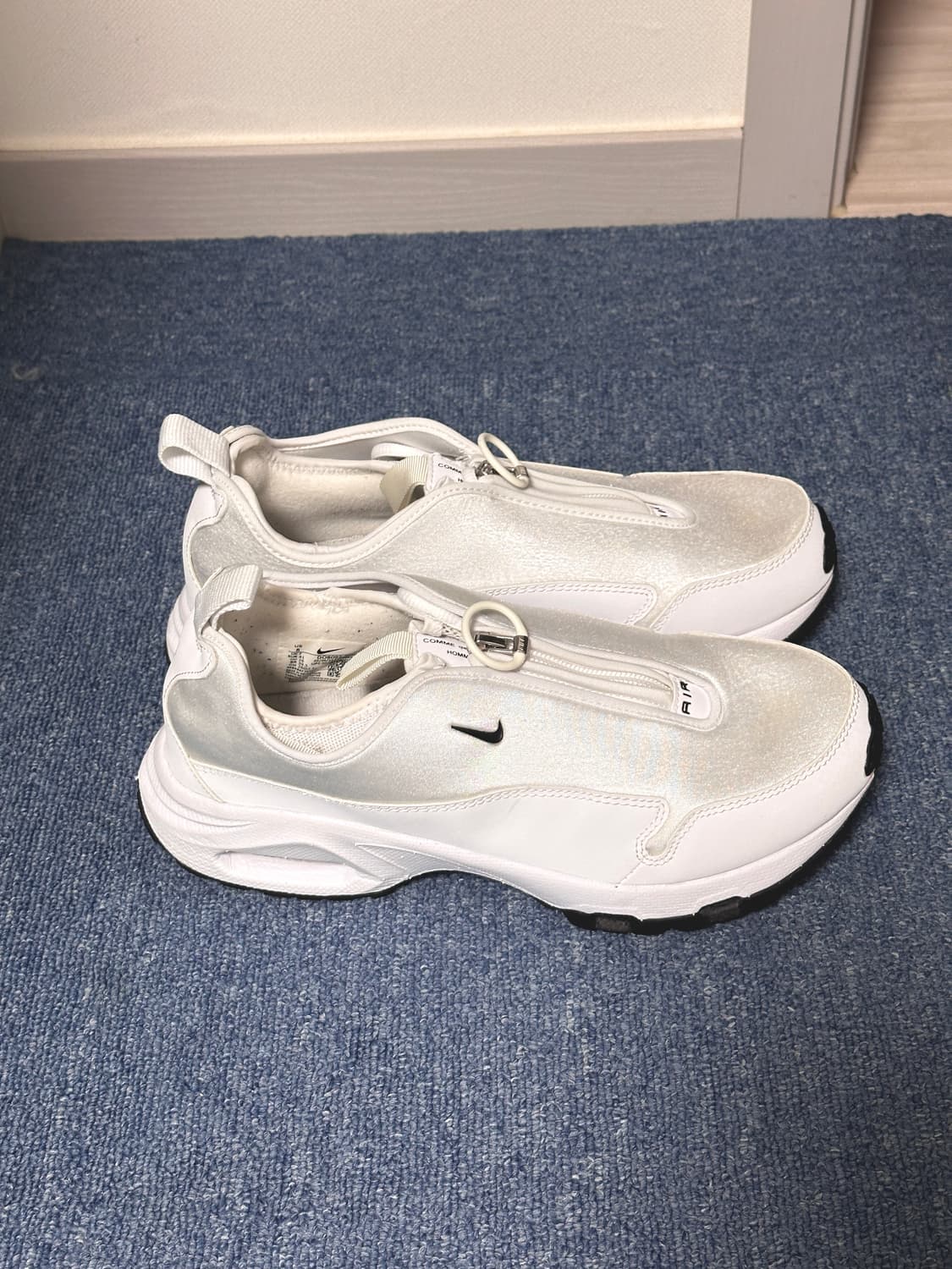 [260] 나이키 x 꼼데가르송 옴므 플러스 에어맥스 선더 화이트 상품이미지5