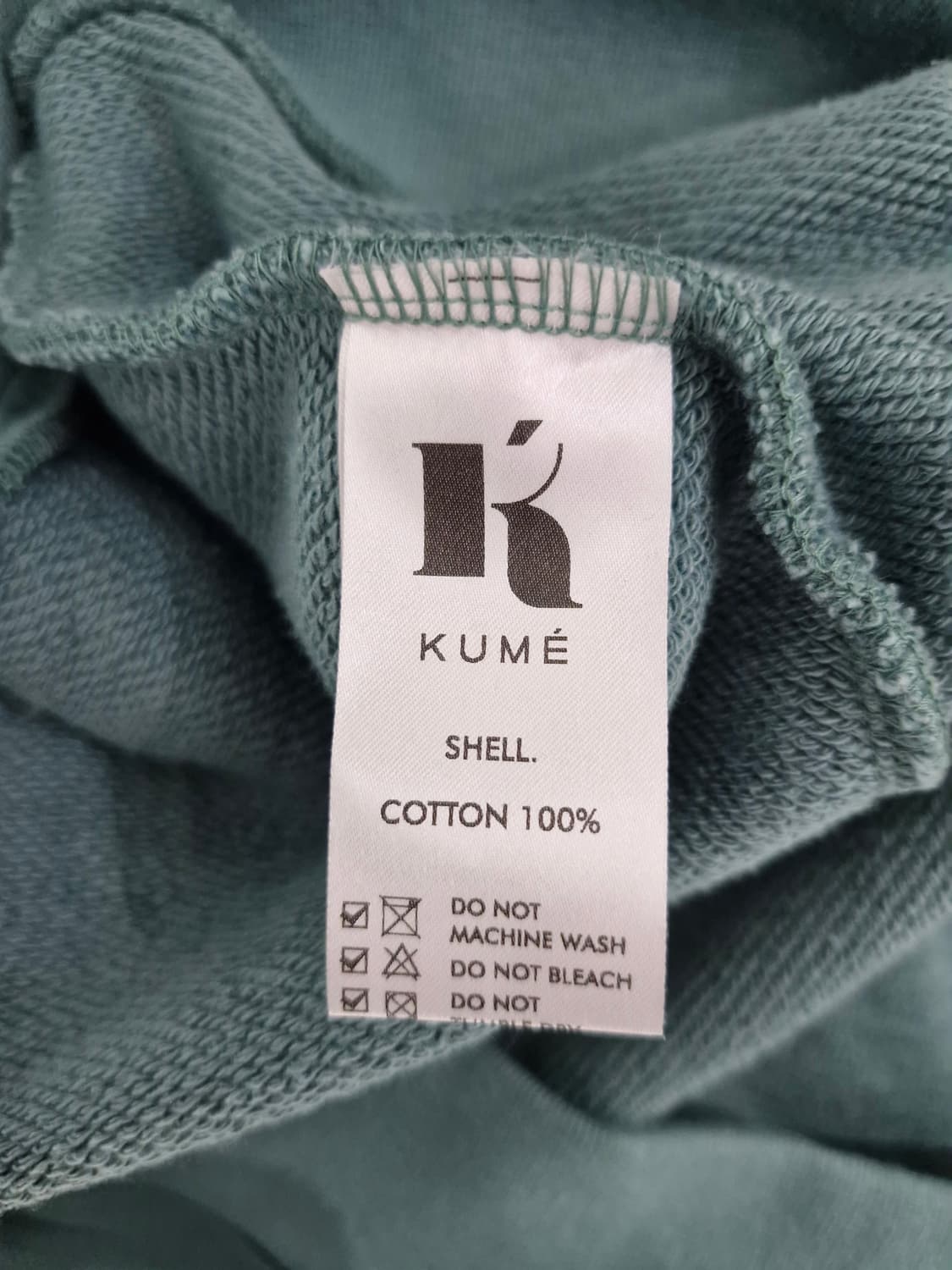 쿠메(KUME)오버사이즈 선샤인 후드 집업 자켓 상품이미지7