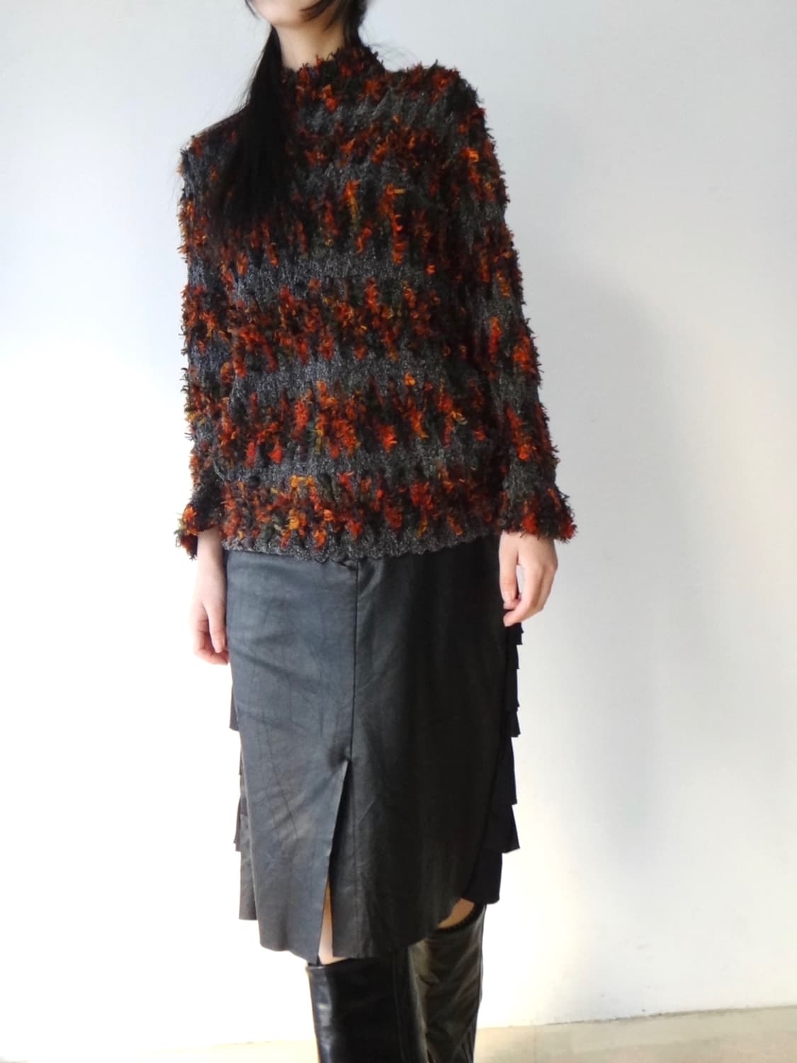 Rainbow boucle top  상품이미지5