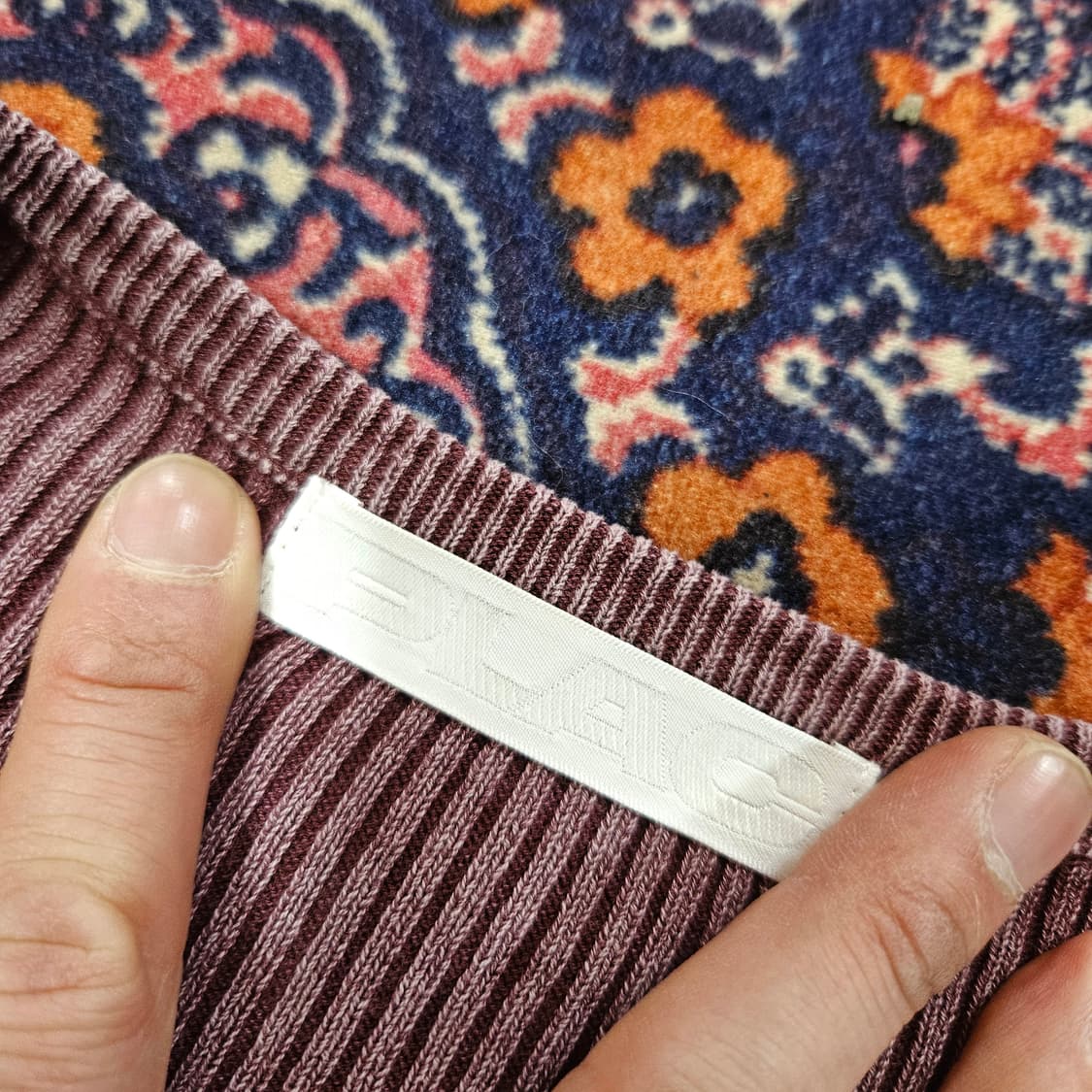 플랙(PLAC) 스쿱 넥 워싱 티셔츠 Free 상품이미지6