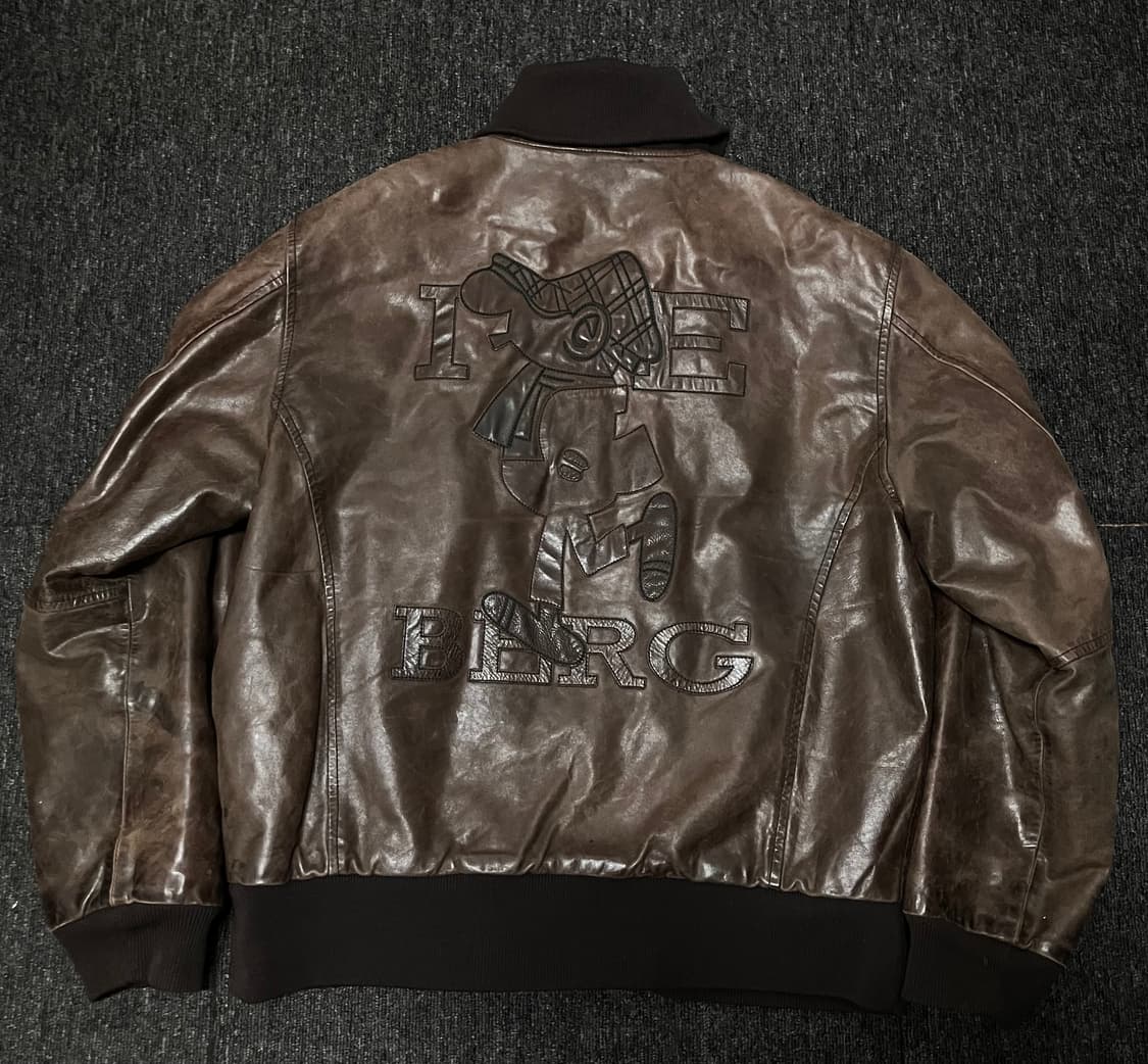 iceberg 90s leather jacket 상품이미지1