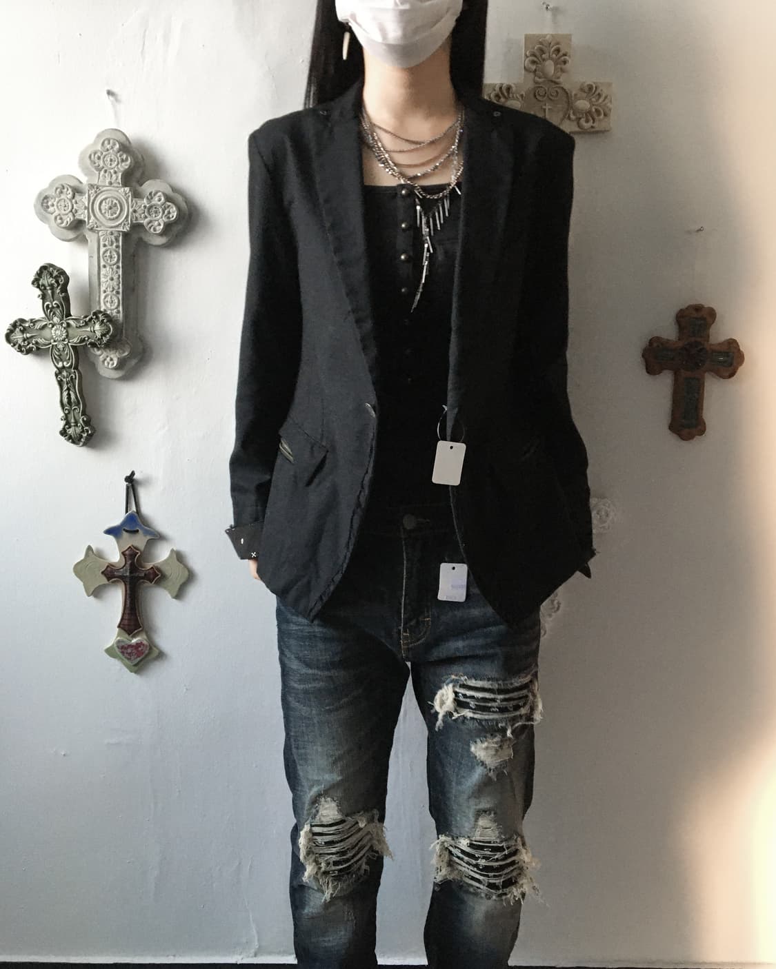 Skull point jacket 상품이미지7