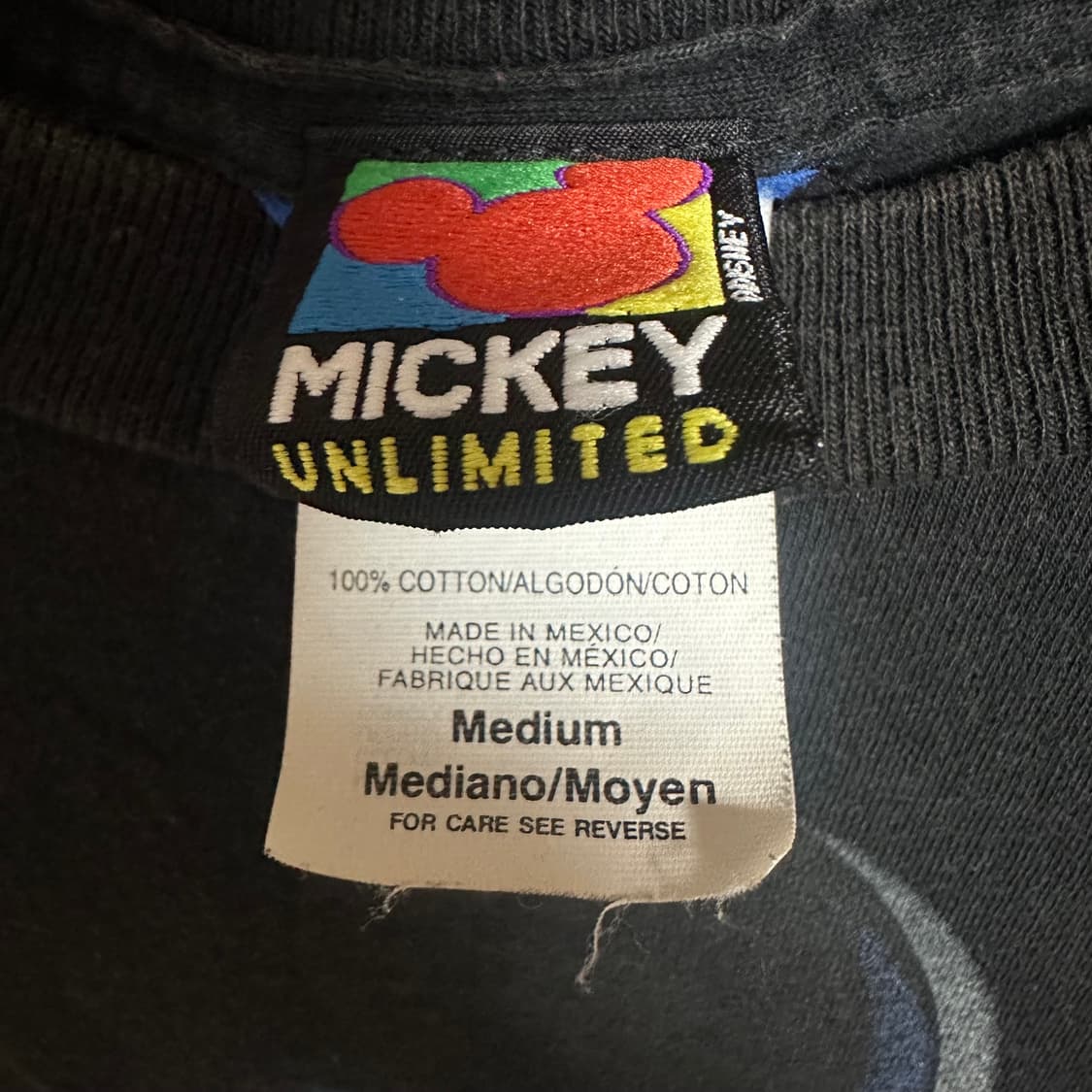 빈티지 90s 디즈니 미키마우스 티셔츠 상품이미지3