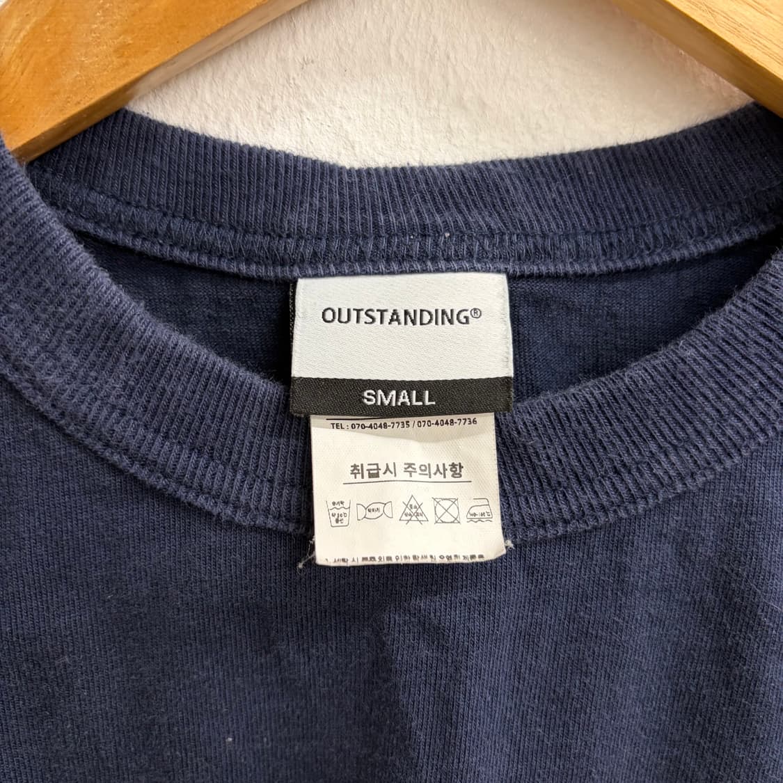 OUTSTANDING U.S. NAVAL 반팔 티셔츠(S) 상품이미지3