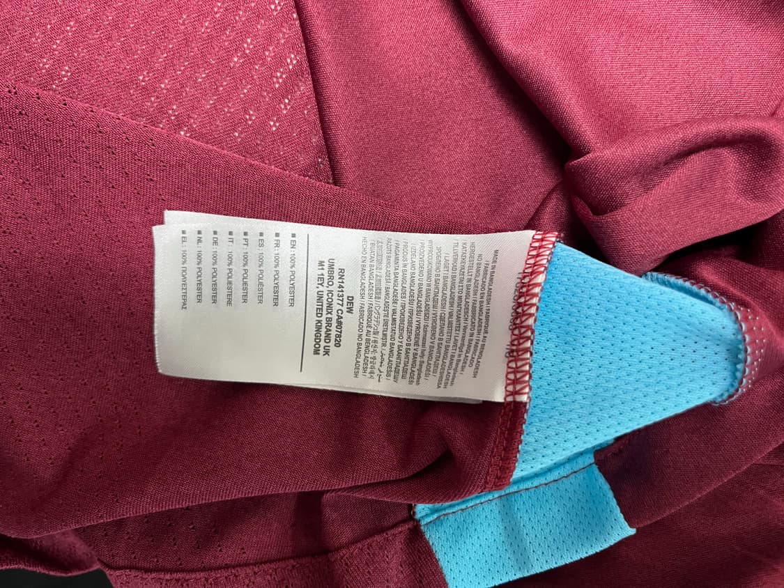 16-17 웨스트햄 파예트 마킹 유니폼 상품이미지5