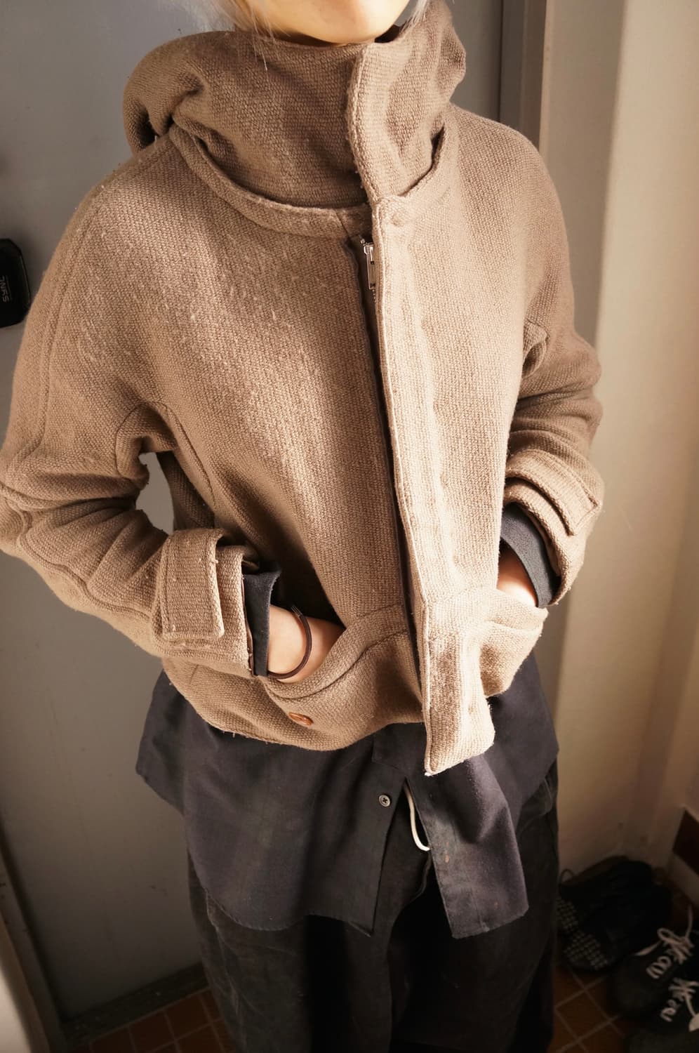 언더커버 숏 후드 자켓 상품이미지6