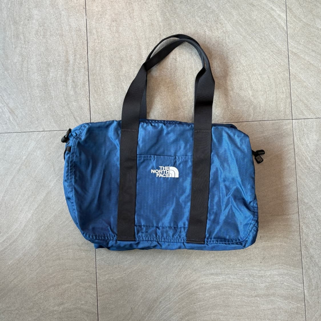 노스페이스 블루 나일론 숄더백 가방 상품이미지1