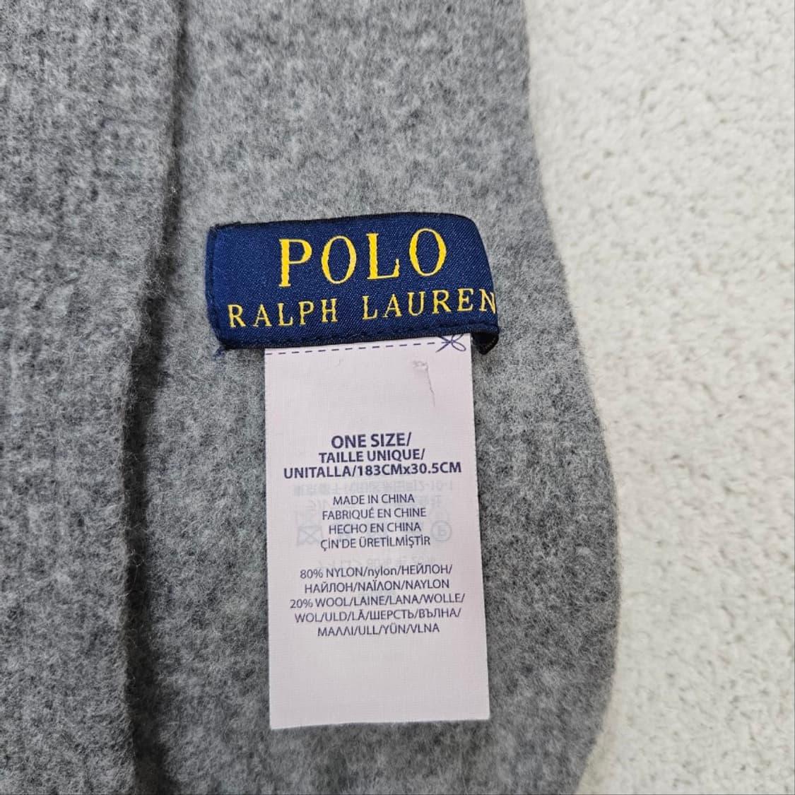 폴로 랄프 로렌 스키 베어 머플러 상품이미지5