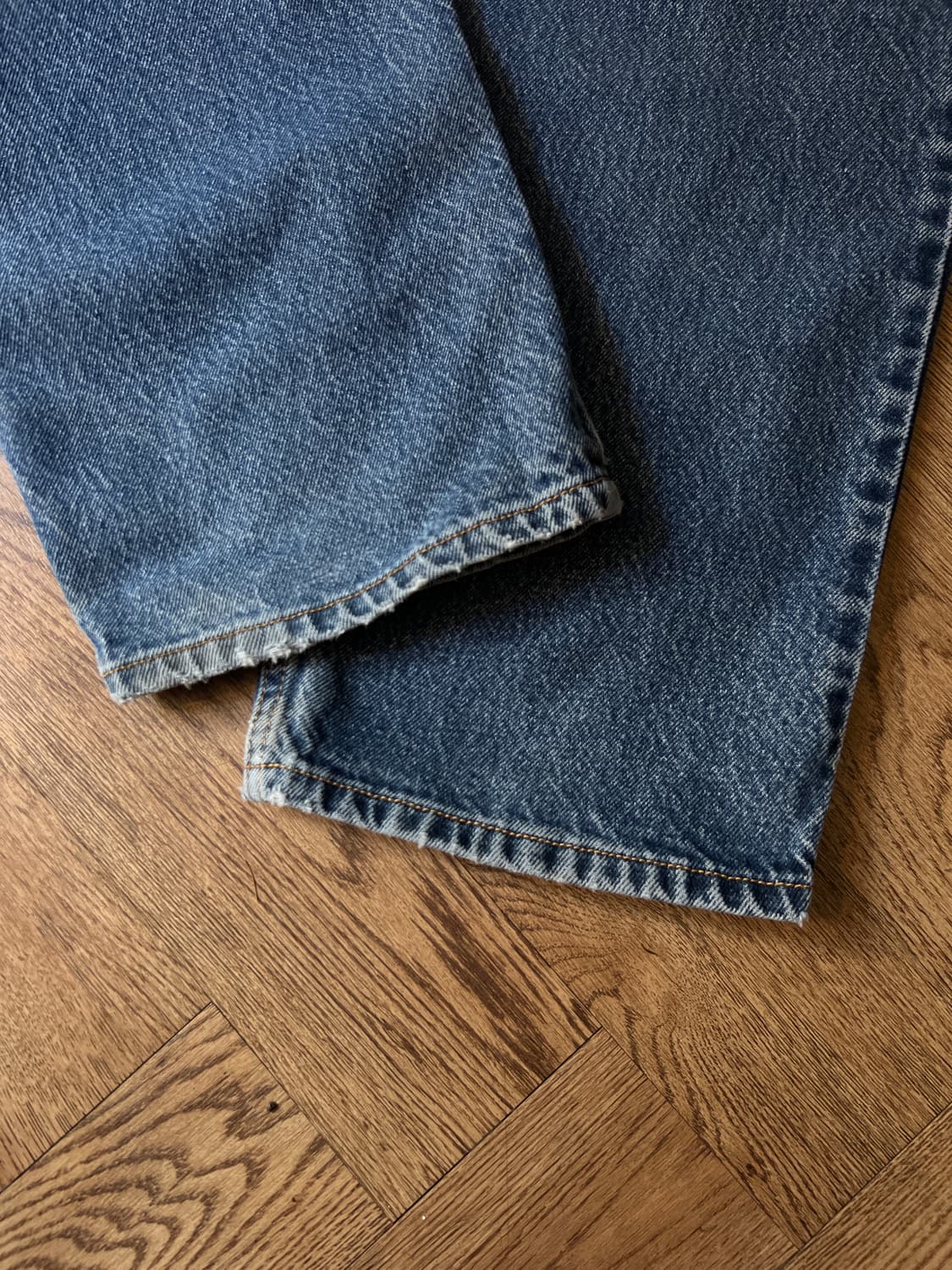[36]00's 리바이스 USA 550 맥시코제 빈티지 워싱 데님 팬츠 상품이미지5