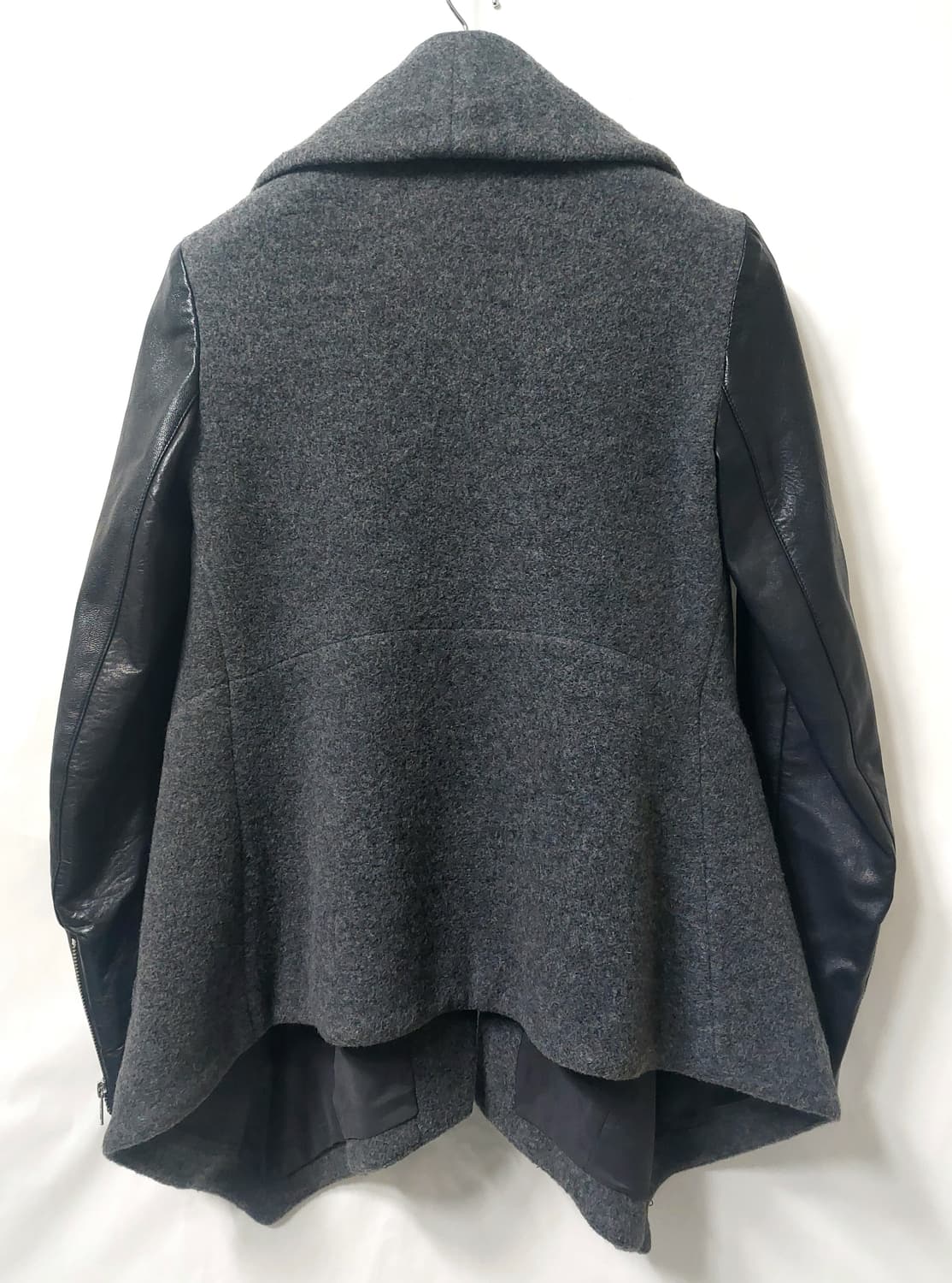 띠어리 캐시미어 울 가죽 자켓 P 상품이미지6