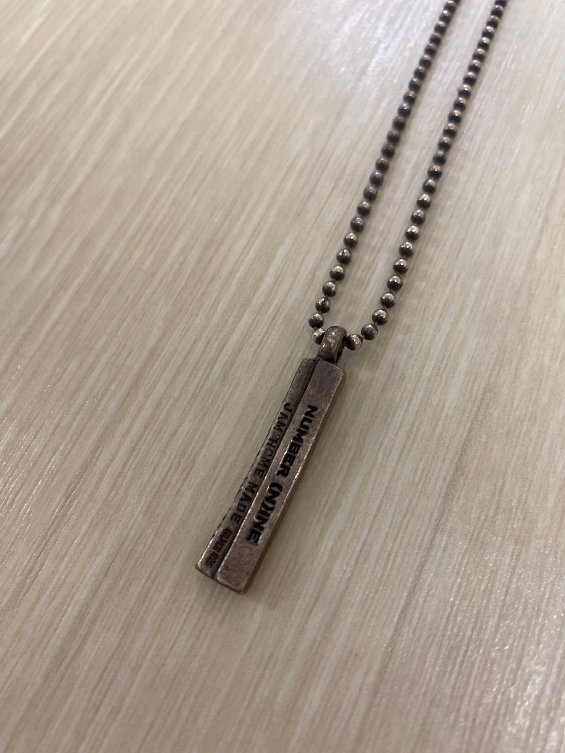 넘버나인 x 잼홈메이드 목걸이 상품이미지3