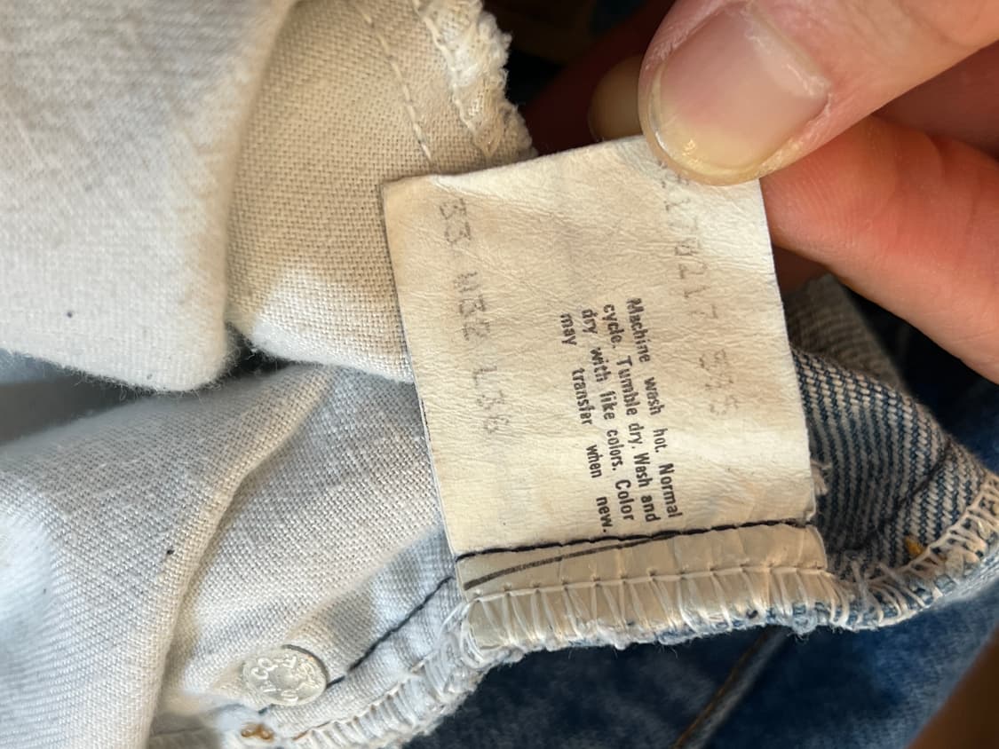 [32] 80-90s USA LEVI’S 517 오렌지탭 부츠컷 데님팬츠 상품이미지6