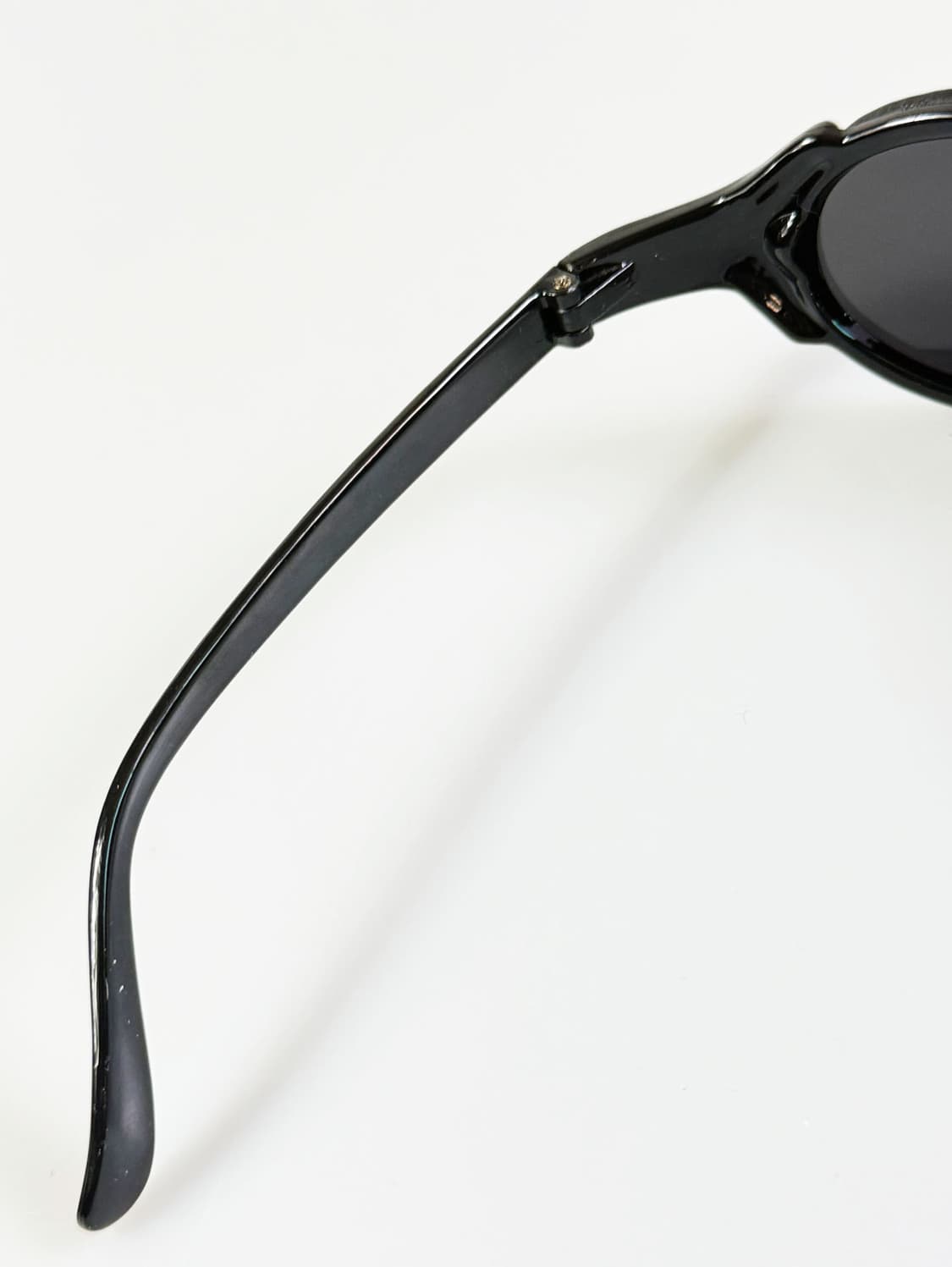 90s OXYGEN 블랙 랩 오벌 프레임 빈티지 선글라스 상품이미지7