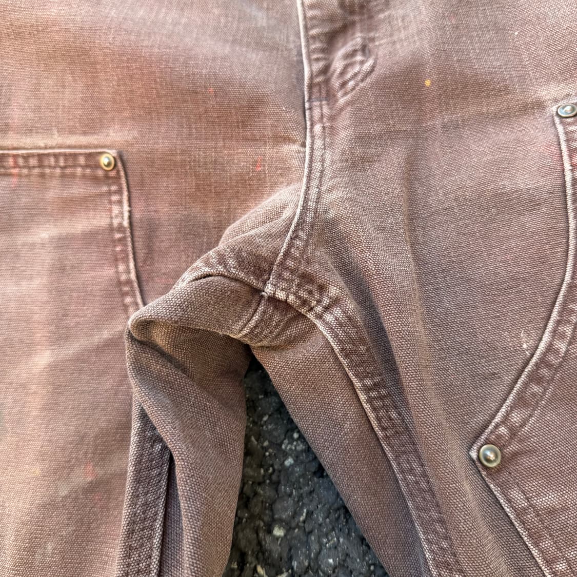 OG Carhartt 칼하트 더블니 B136 DKB 38x30 상품이미지6