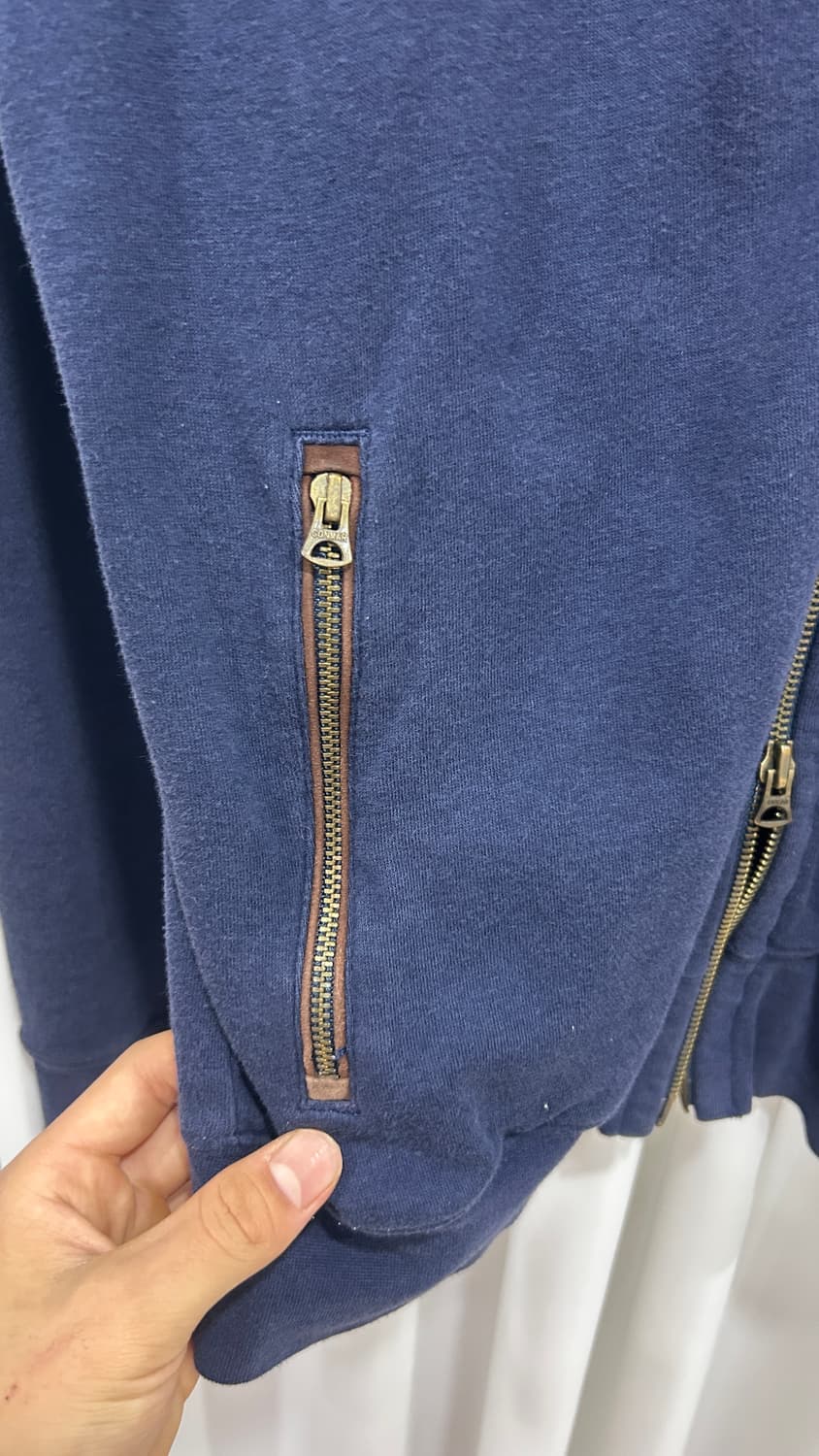 폴로 랄프로렌 네이비 후드집업 남성 M 상품이미지3