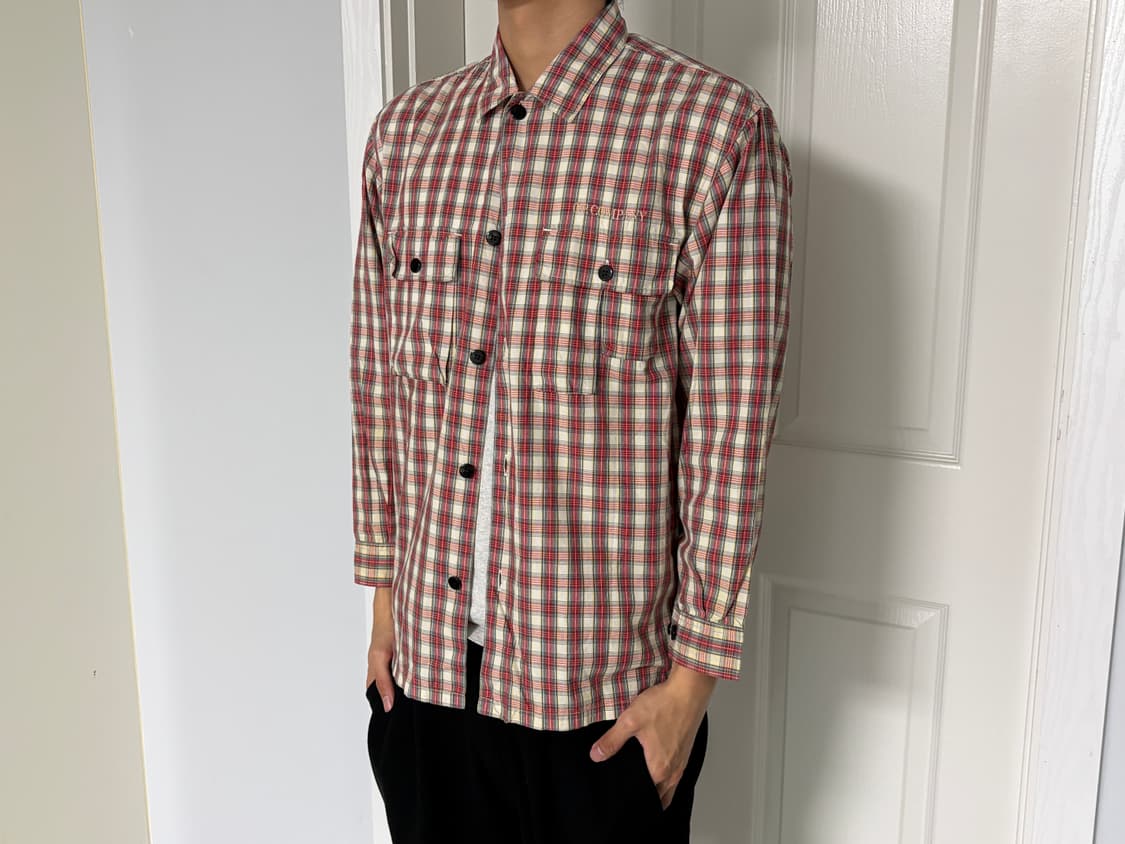 90s C.P company Japan check shirts 상품이미지1