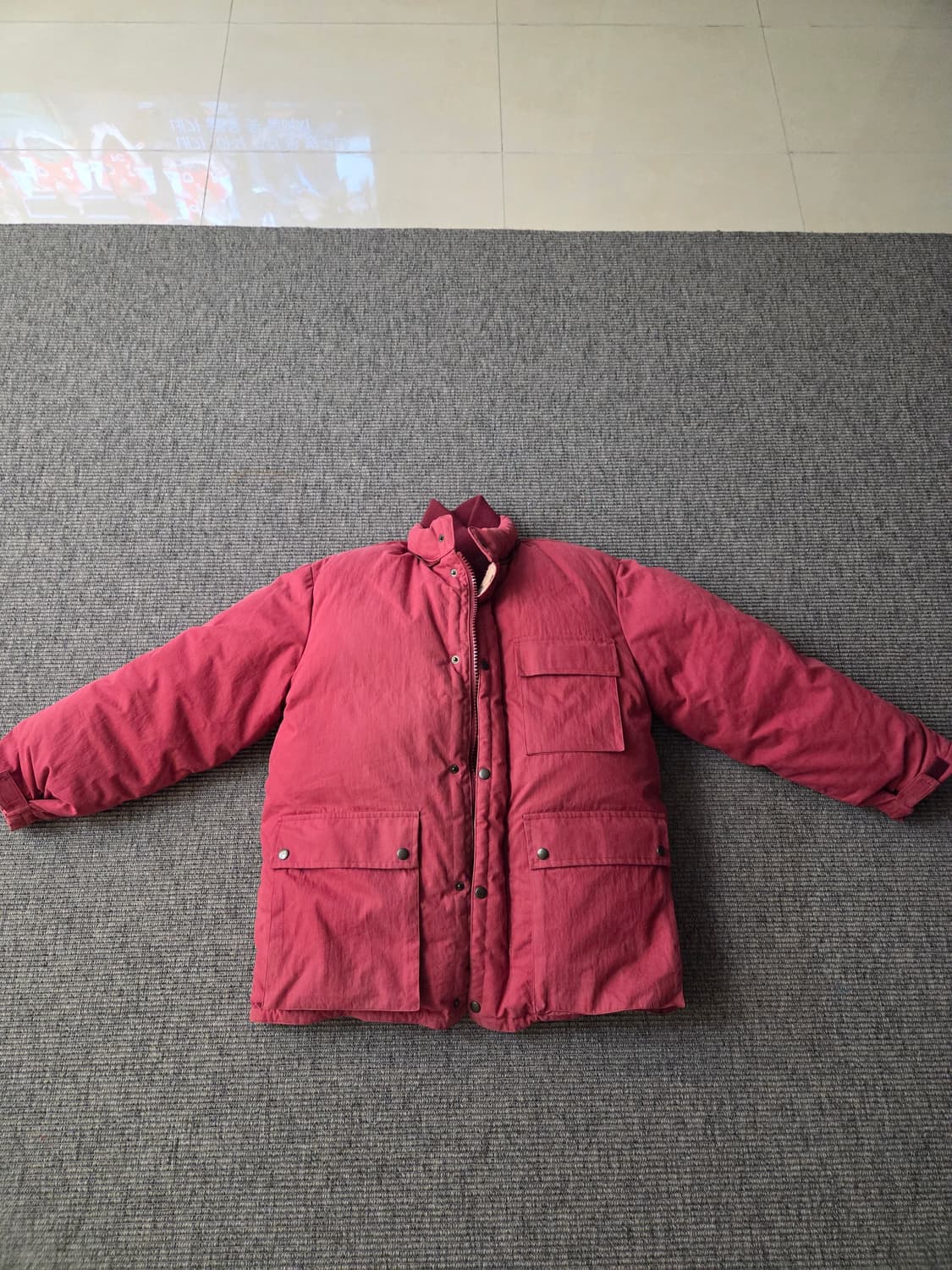 90s Polewards 폴워즈 다운 자켓 XL 상품이미지2