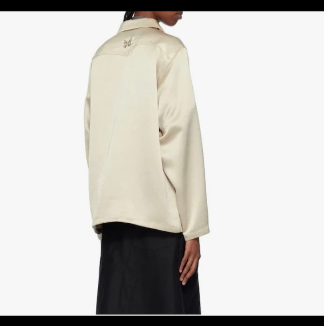 니들스 빠삐용 새틴 셔츠 상품이미지2