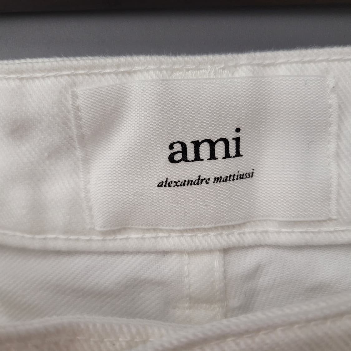 Ami 아미 화이트 데님 팬츠 상품이미지7