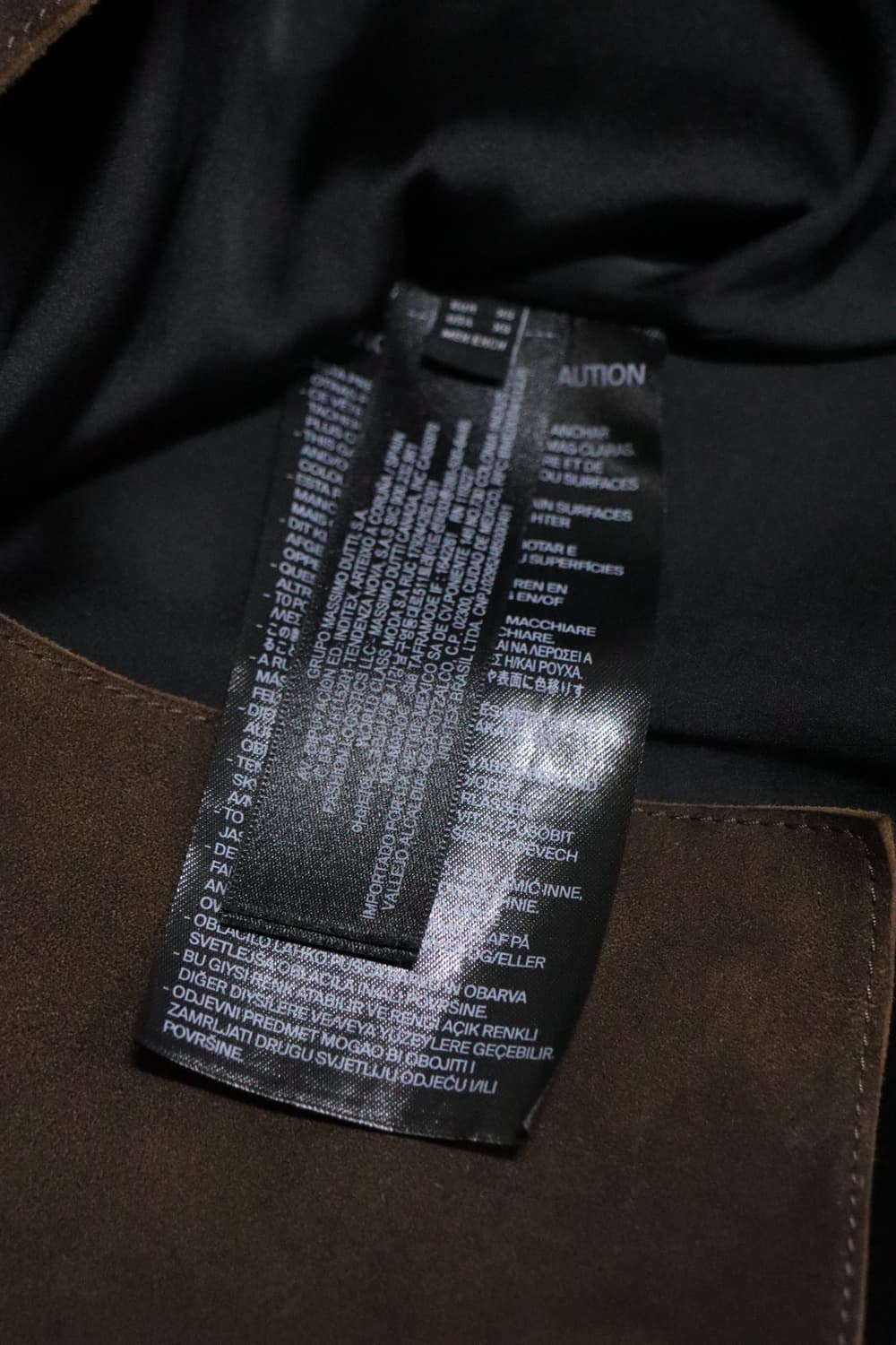 마시모뚜띠 고트레더 스웨이드 자켓 상품이미지5