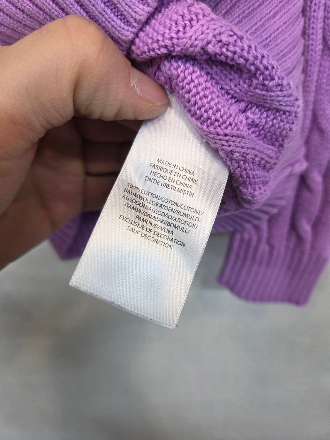 폴로랄프로렌 키즈 꽈배기 케이블 니트 3 상품이미지4