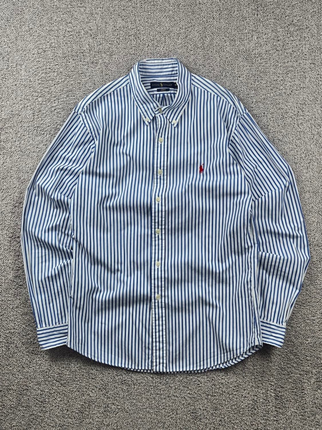 폴로랄프로렌 슬림핏 스트라이프 패턴 셔츠 ( XL ) / 11085 상품이미지1