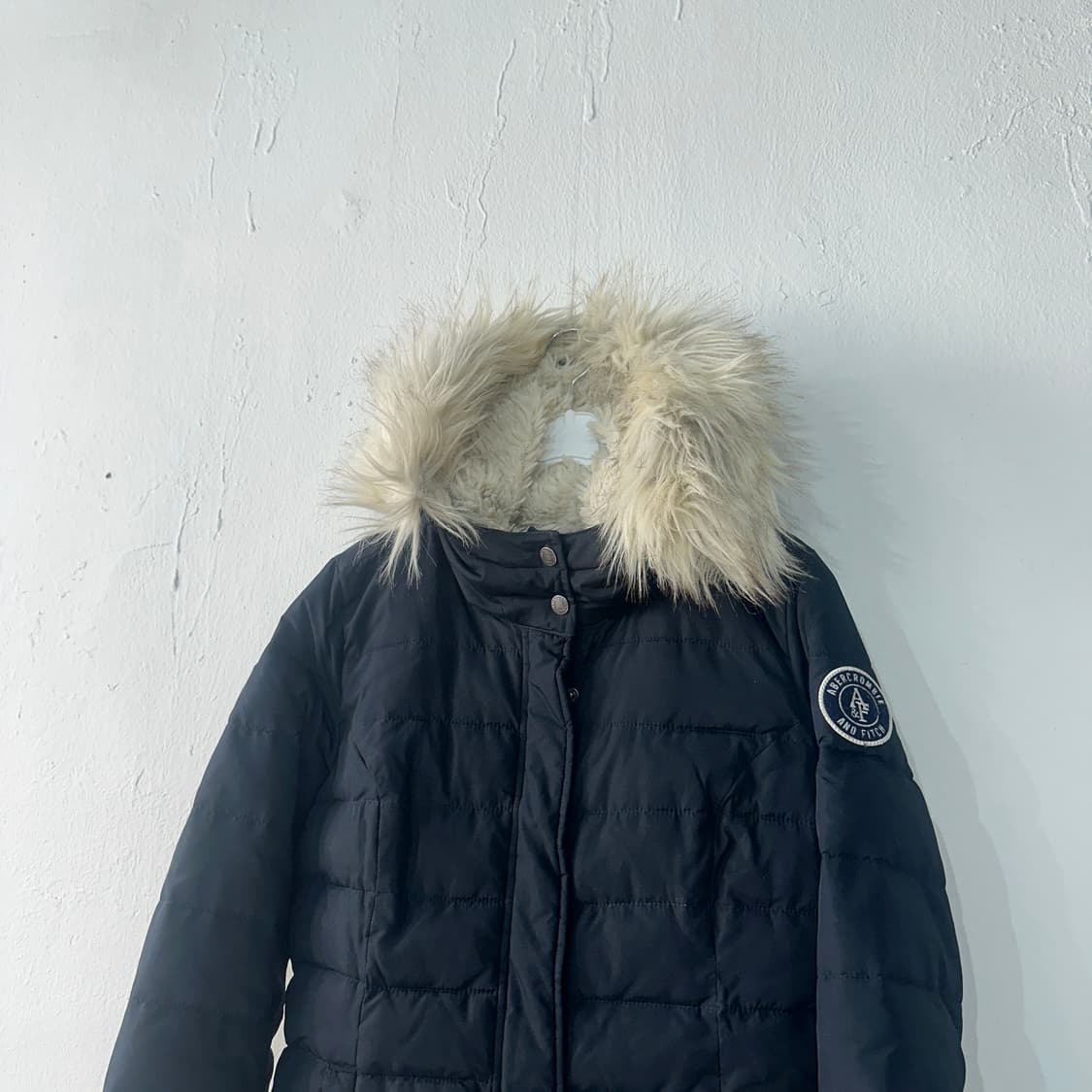 아베크롬비 양털 패딩 여성M 상품이미지2