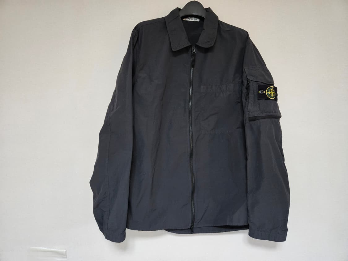 스톤아일랜드 나슬란 오버셔츠 자켓 다크그레이 22SS 상품이미지2