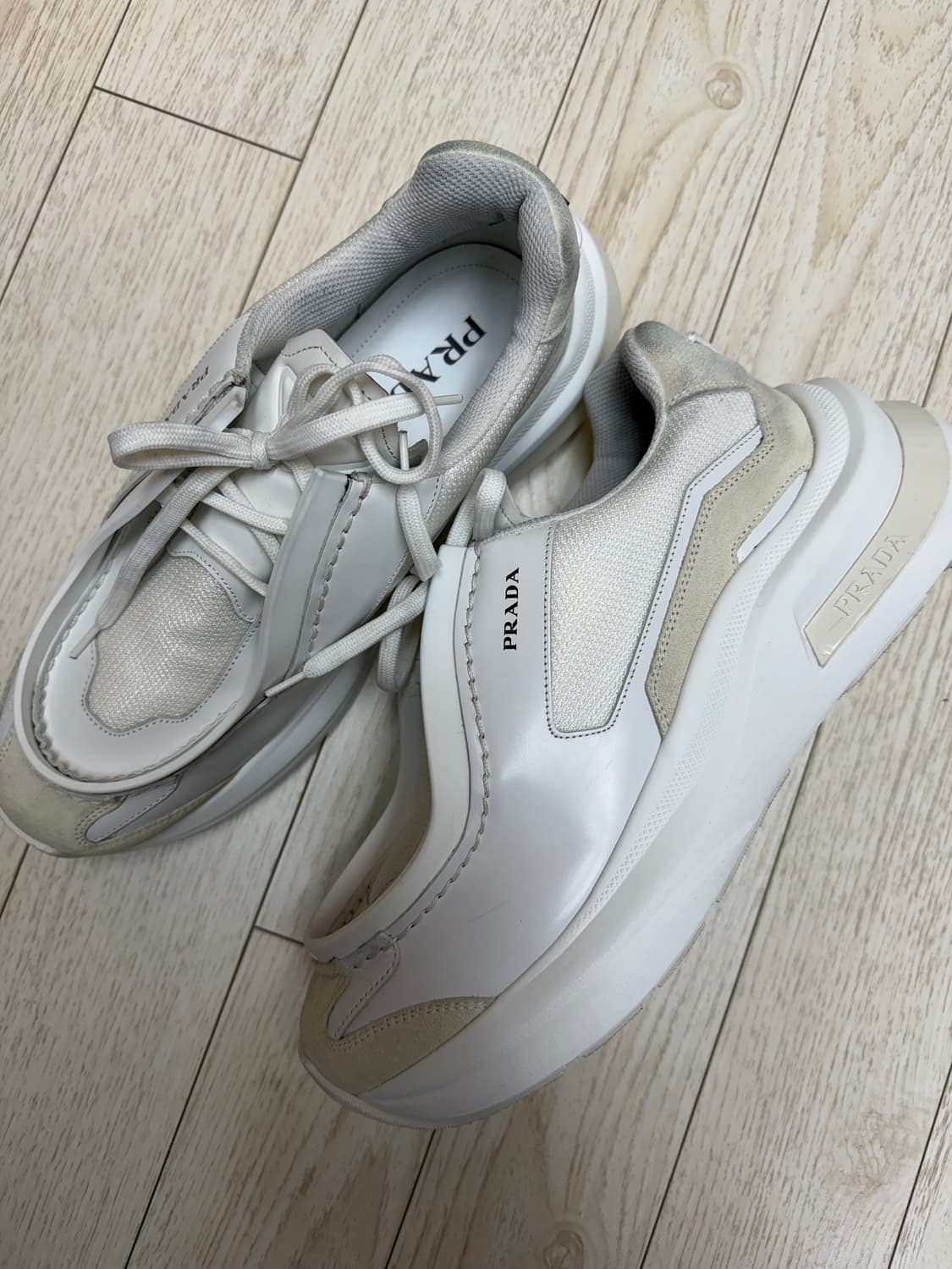 프라다. 바이크패브릭 스웨이드 엘리먼츠 UK8.5(275) 상품이미지8