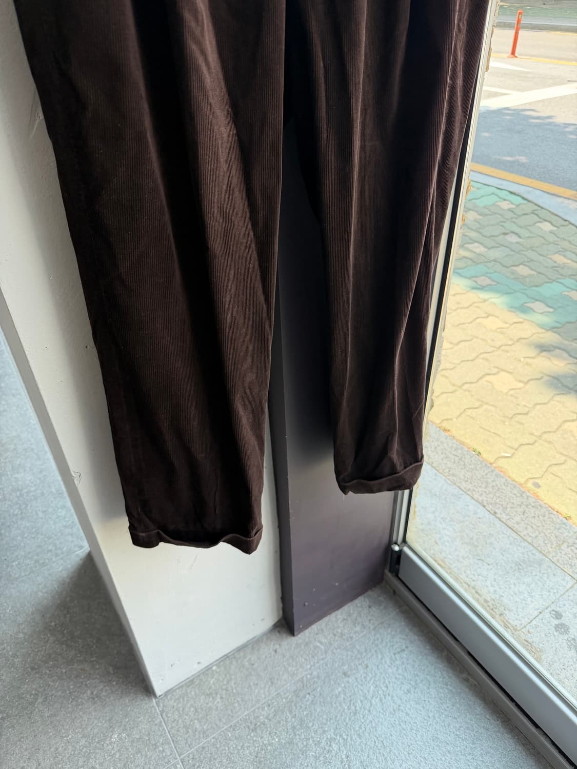 36/ 에르메스 코듀로이 투턱 클래식 팬츠 상품이미지5