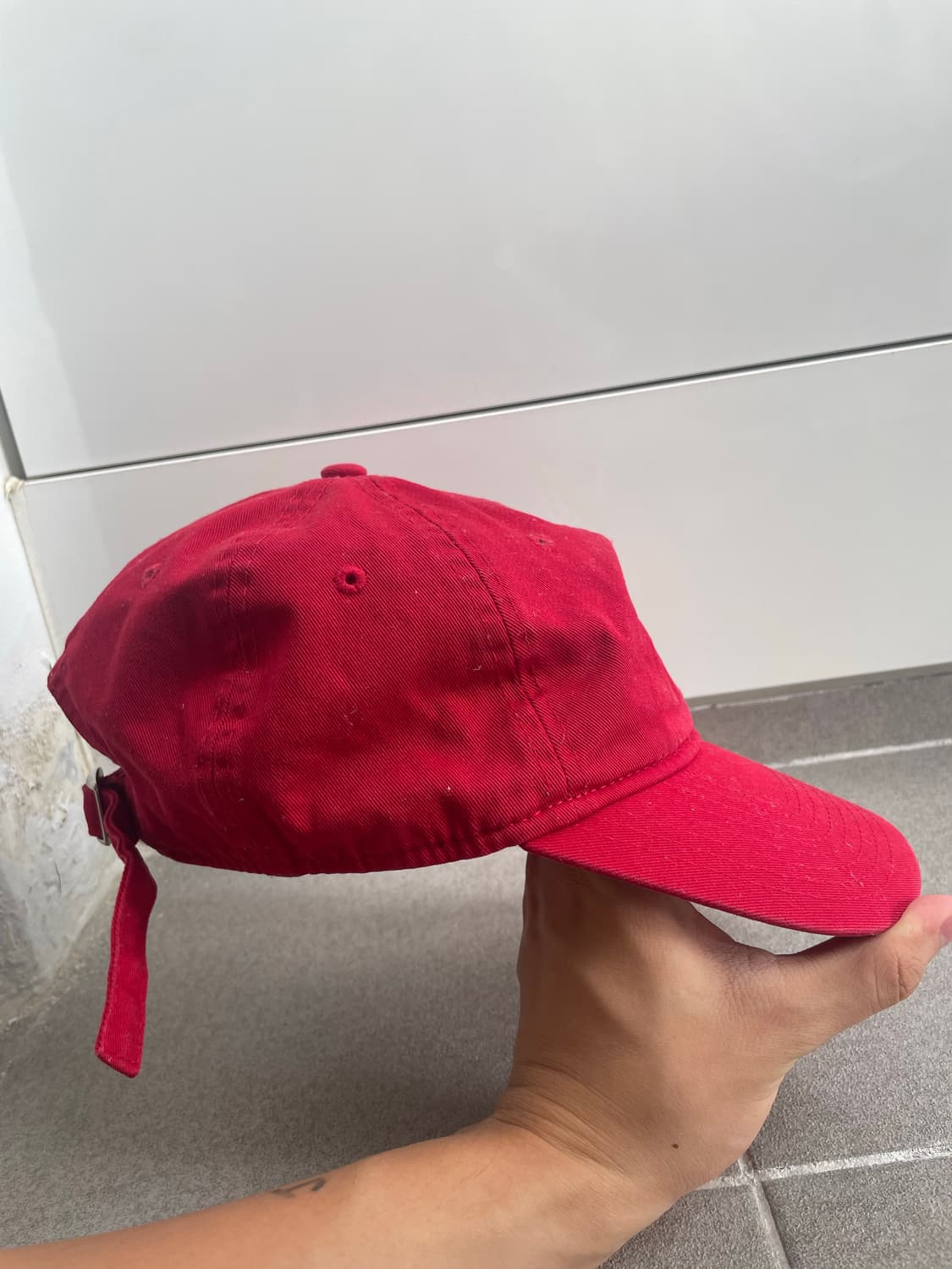 Red Ball cap 상품이미지3