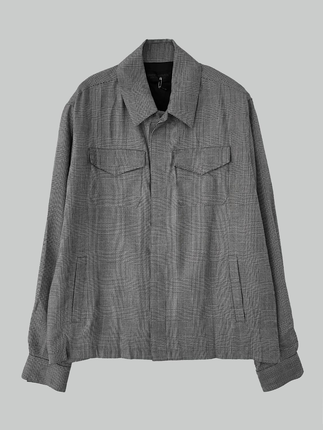 언더커버 20ss 체크 자켓 상품이미지1