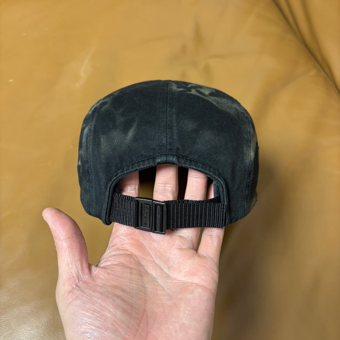 슈프림 캠프캡 모자 박스로고 오버다이드 블랙 상품이미지7