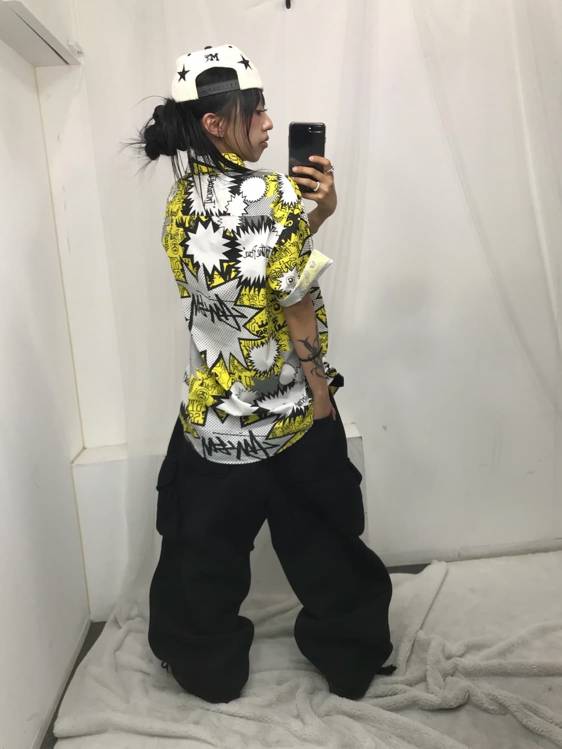 < Stussy 00s Multi Pattern Shirt ! > 상품이미지6