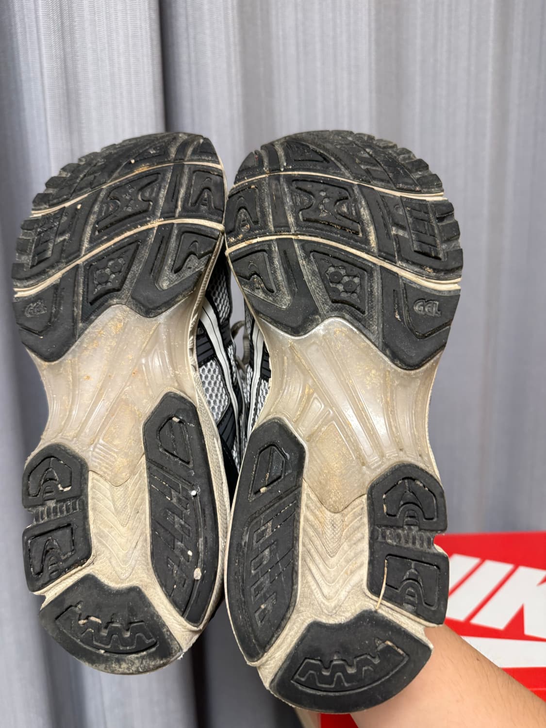 [290] 아식스 젤 카야노 14 블랙 글레이셔 그레이 상품이미지4