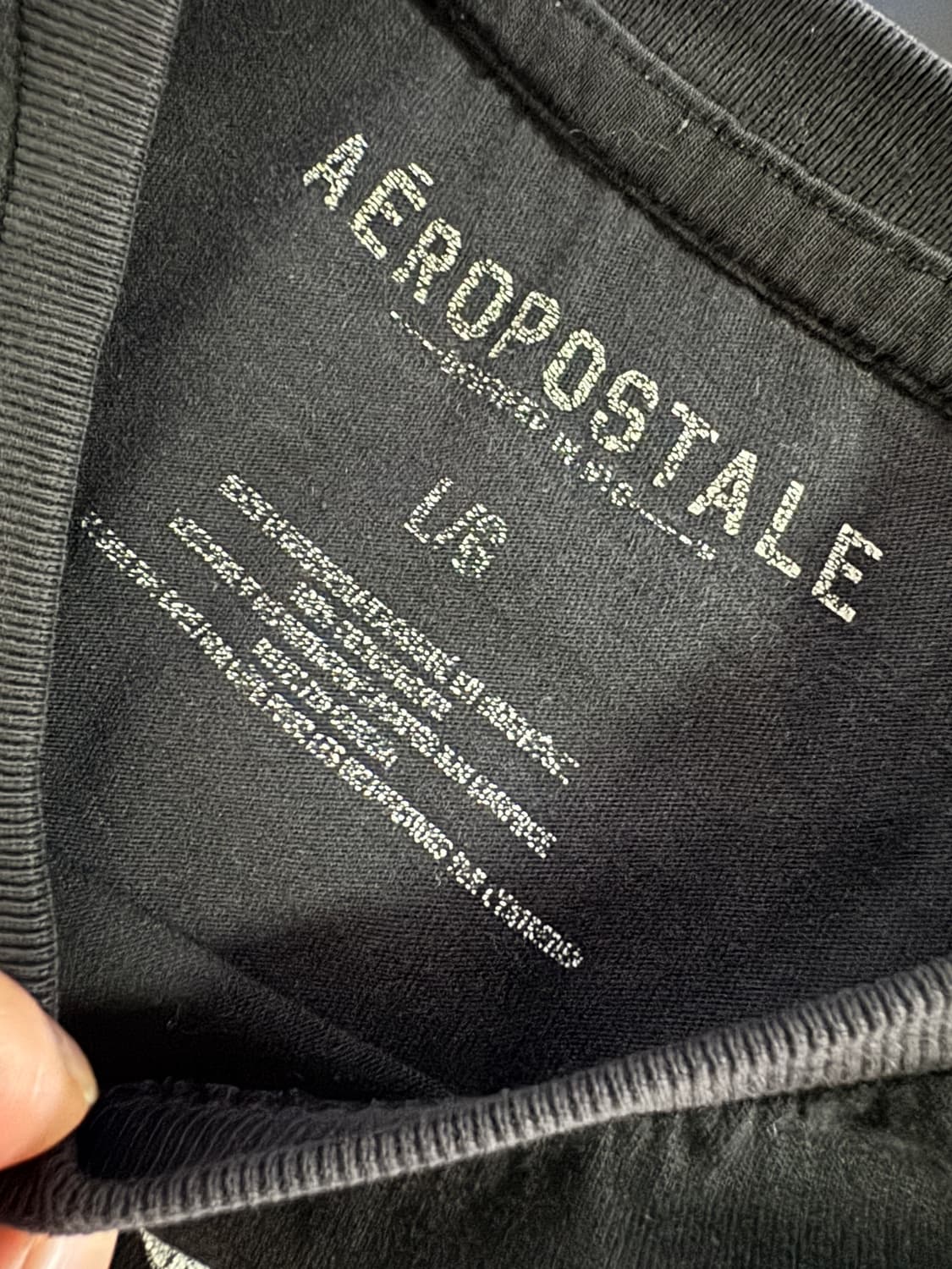 희귀!! 에어로포스테일 Aeropostale 빈티지 로고 반팔 티셔츠 L 상품이미지3