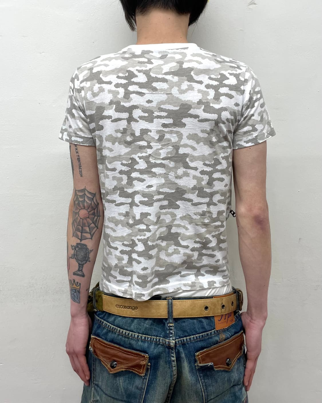 anap camouflage zipper t-shirt  상품이미지2