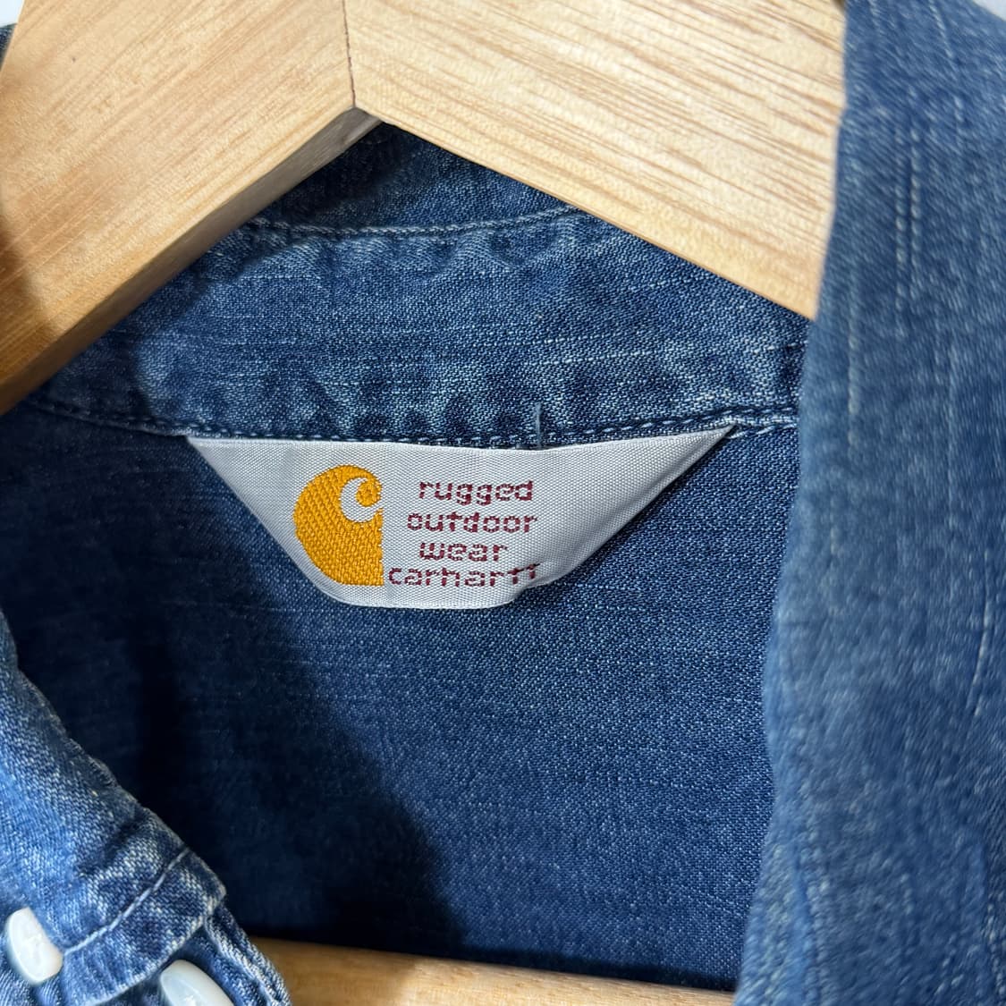 [S] 칼하트 CIVIL 데님셔츠 상품이미지8