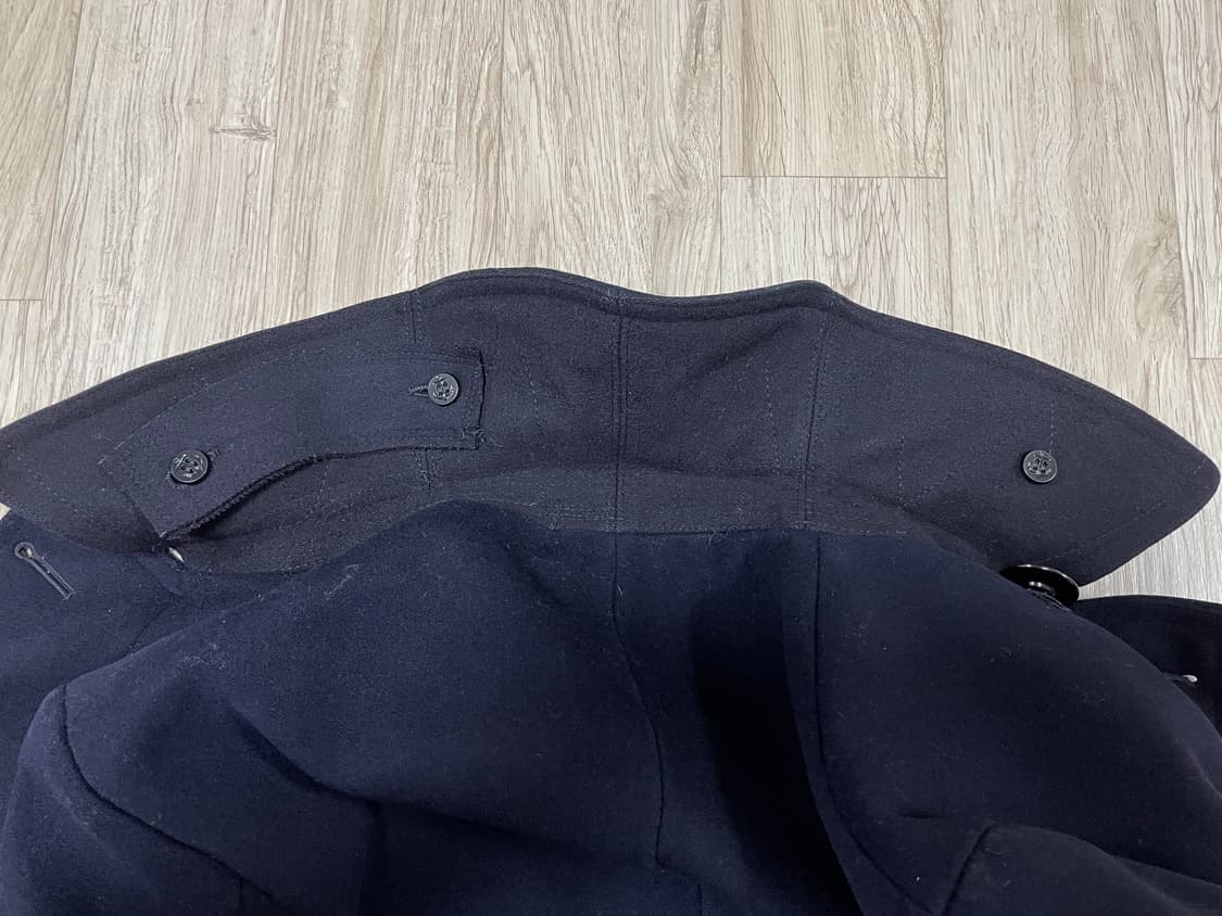 95) 40's 미군 10버튼 WW2 커지울 피코트(RRL&LVC&폴로) 상품이미지7
