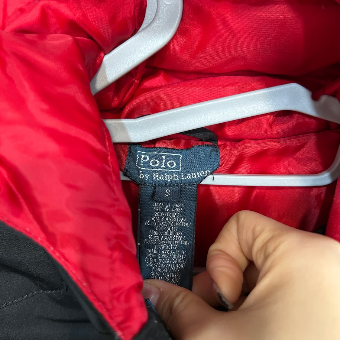 폴로 키즈 빅포니 다운패딩 8세 블랙  상품이미지2