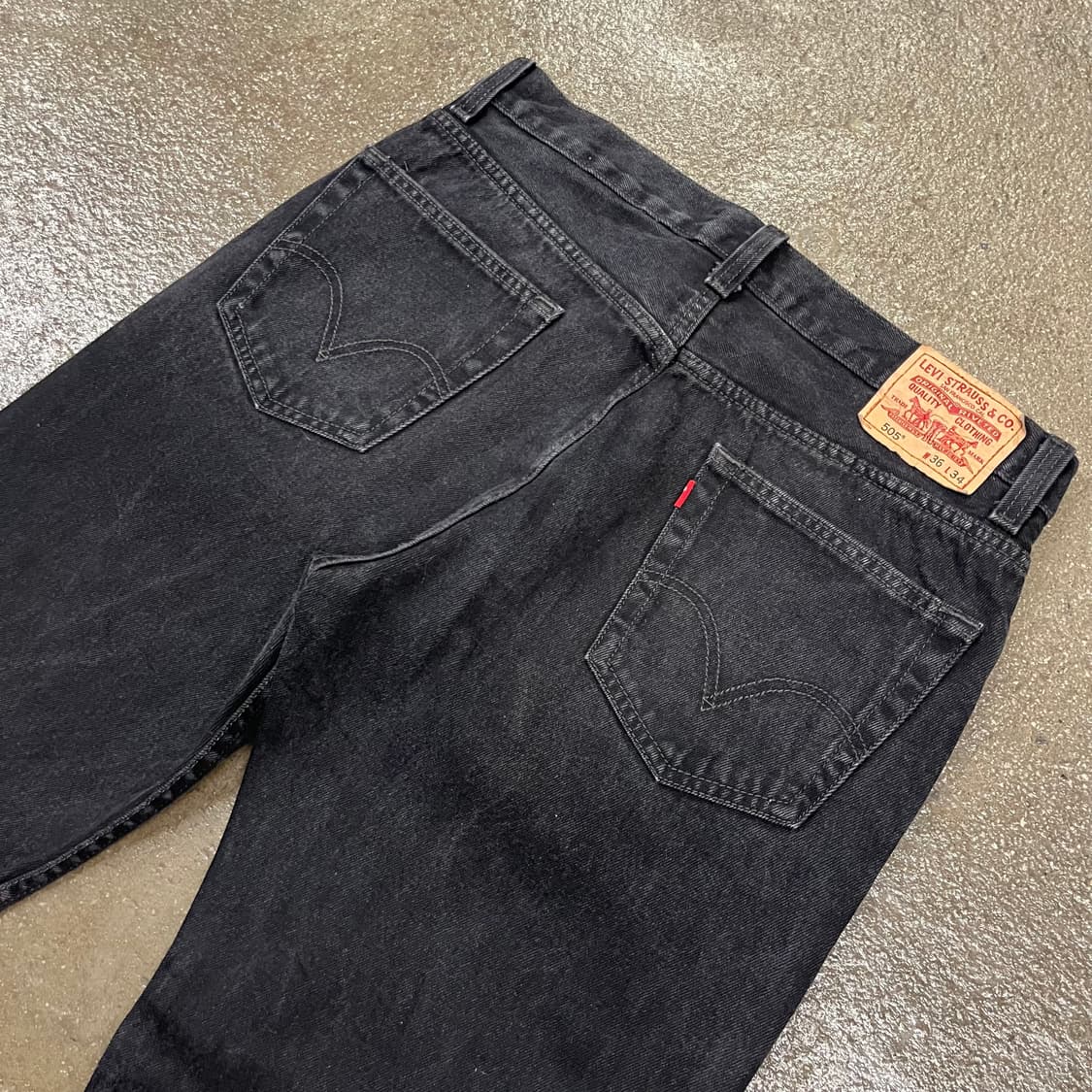 00s 리바이스505 블랙진 (35“) 상품이미지3
