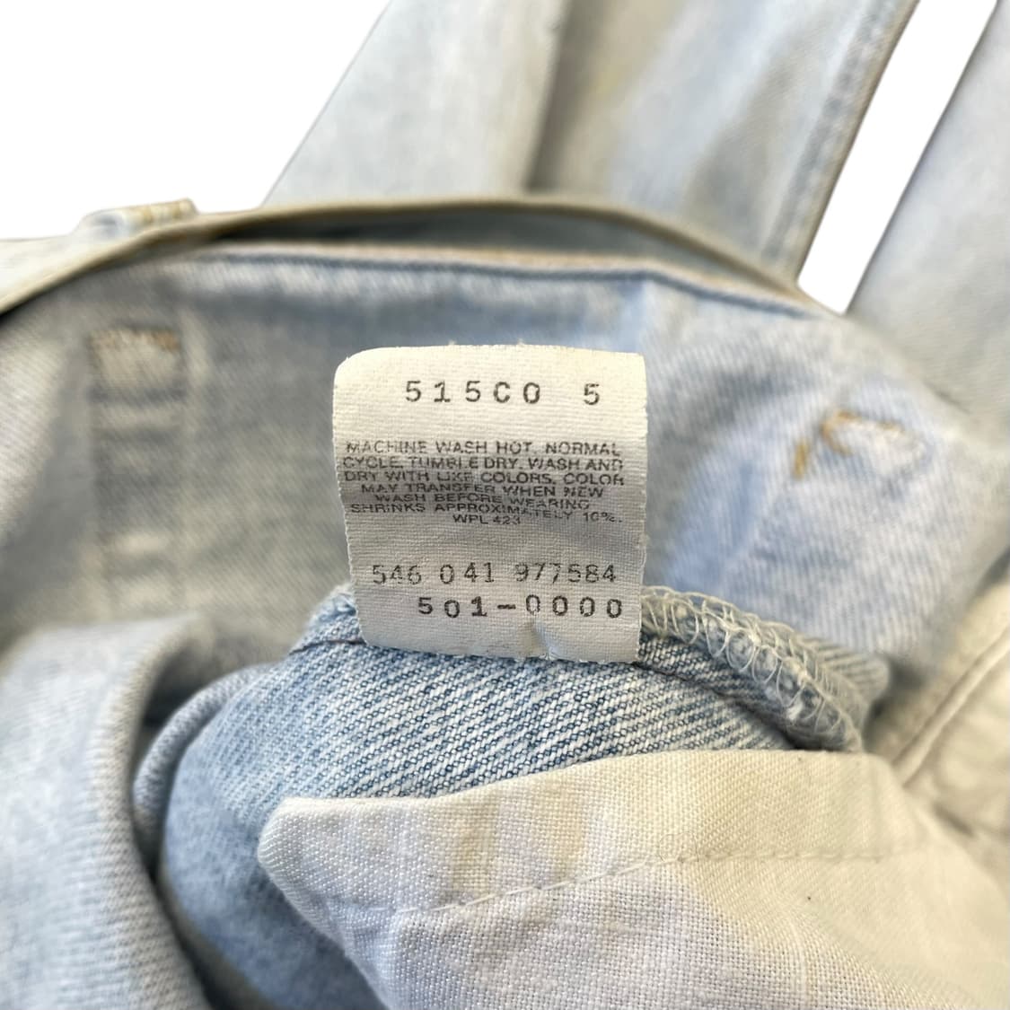 90s 리바이스 501xx 데님 made in USA 상품이미지8