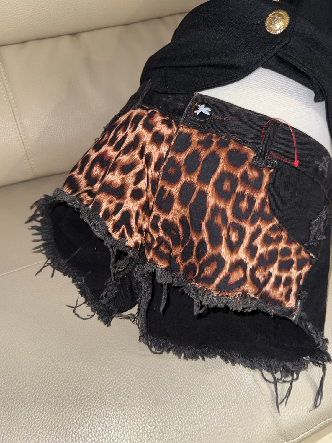 leopard pattern point shorts 상품이미지3